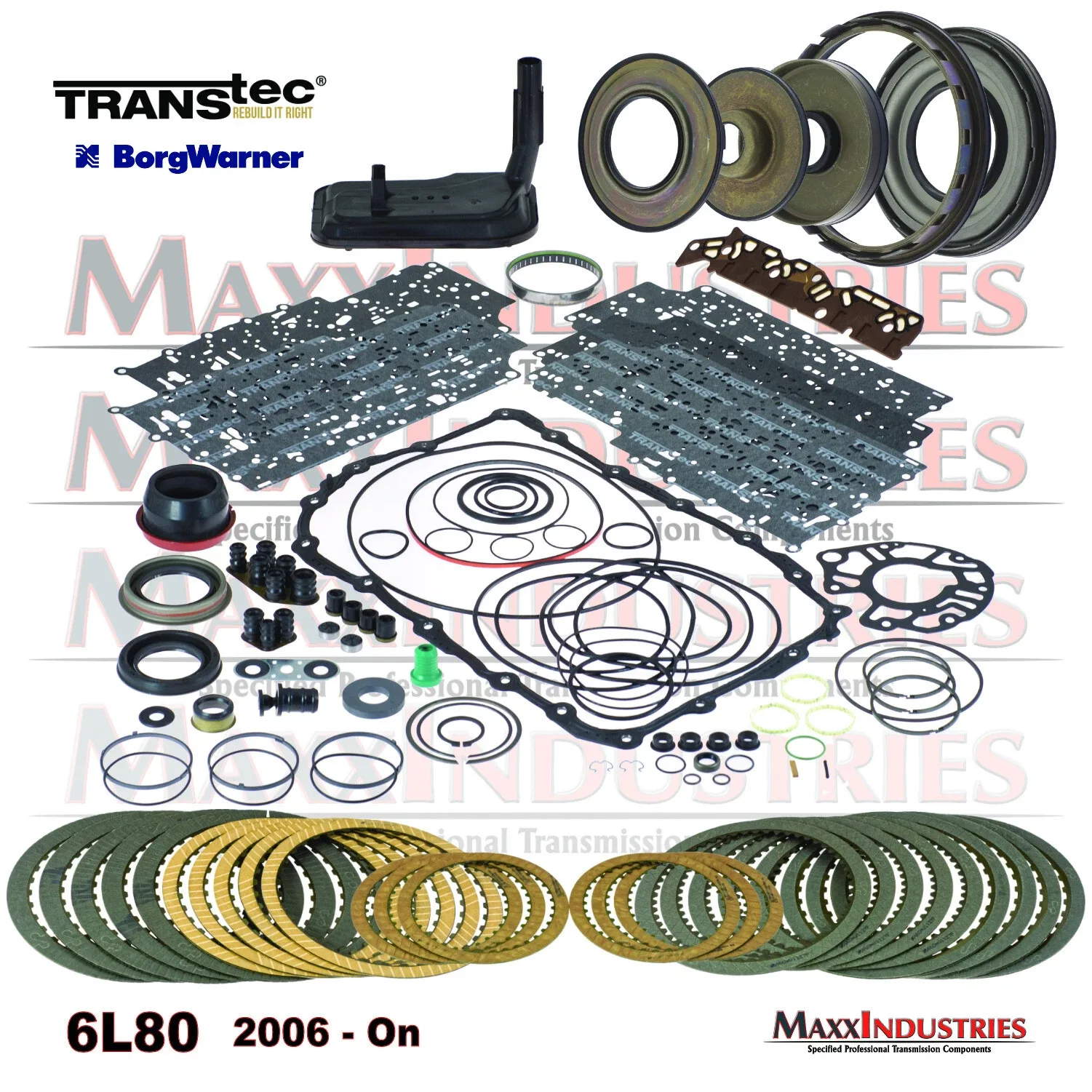2006-UP 6L80 Transmission Rebuild Master Kit — Part 2509 / 34352KIT