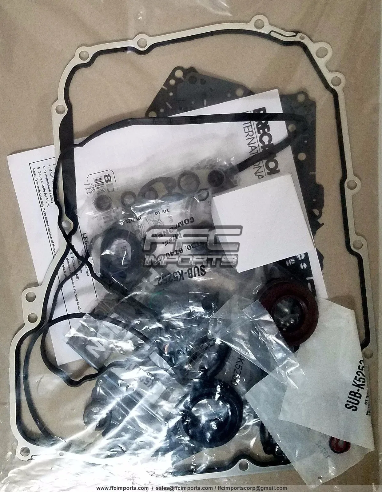 2008-2011 6T40/6T45/6T50 6-Speed Transmission Overhaul Kit KP5200Z