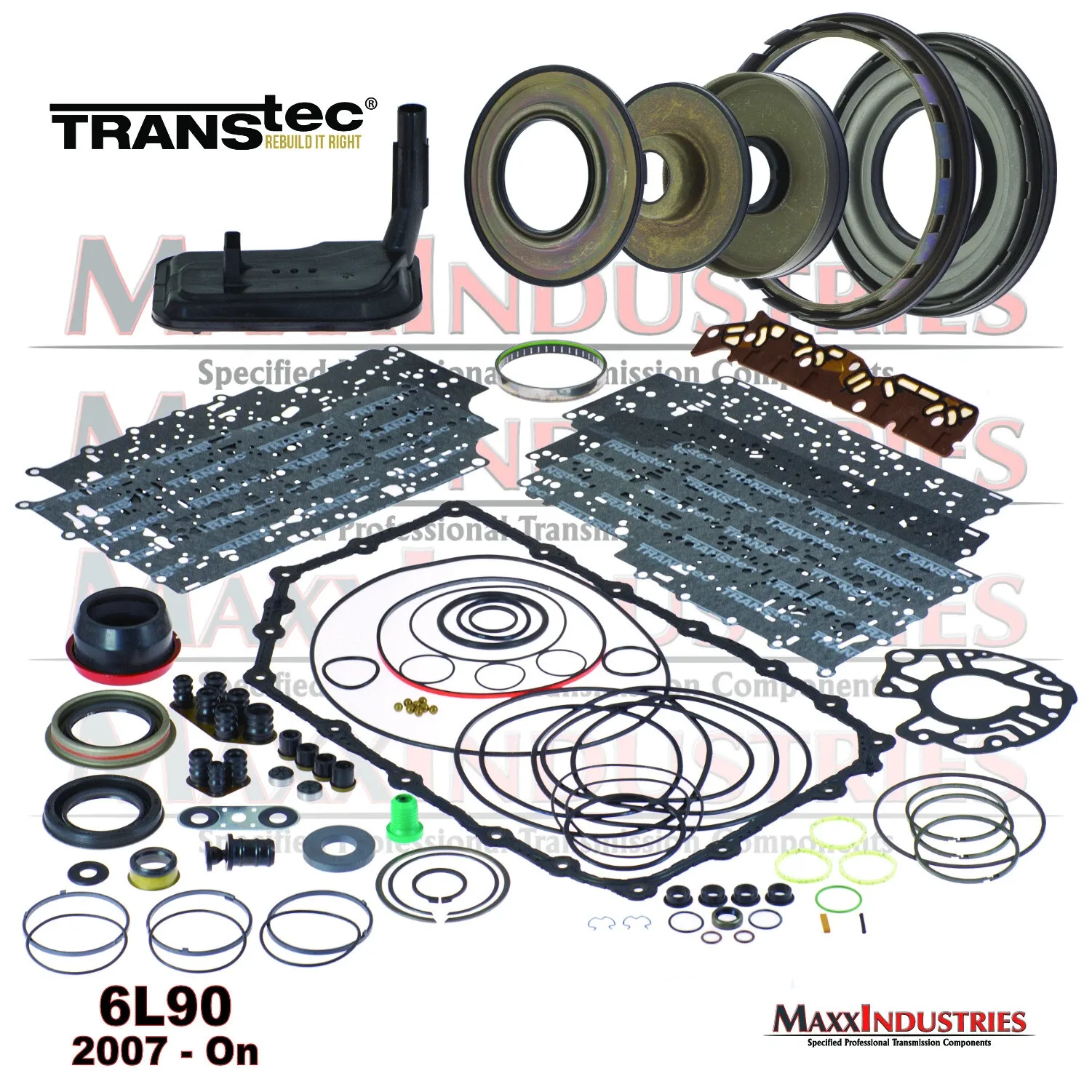 6L90 Transmissi​on Rebuild kit with Pistons and Filter - Gaskets Seals