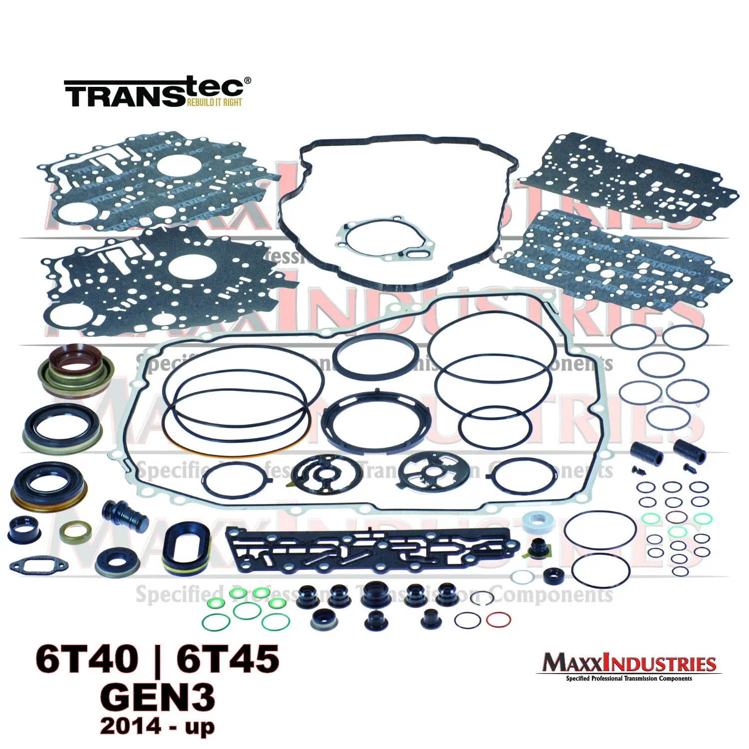 GEN3 6T40 / 6T45 Transmission Rebuild Overhaul Kit MPN 2735 image 3