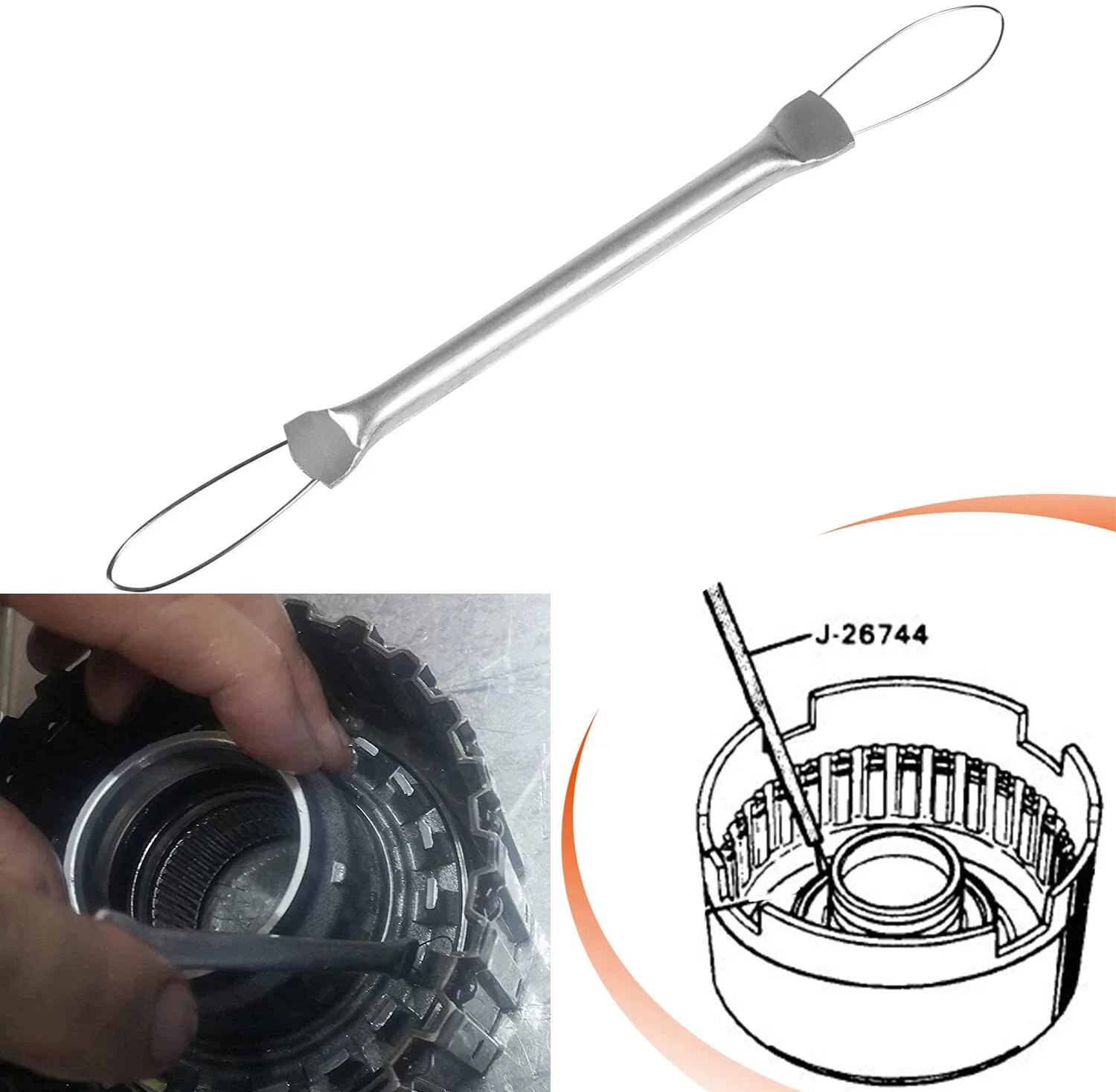 Universal Lip Seal Installer & Remover Transmission Tool QP-1025 (T-0015 / J-26744-A)