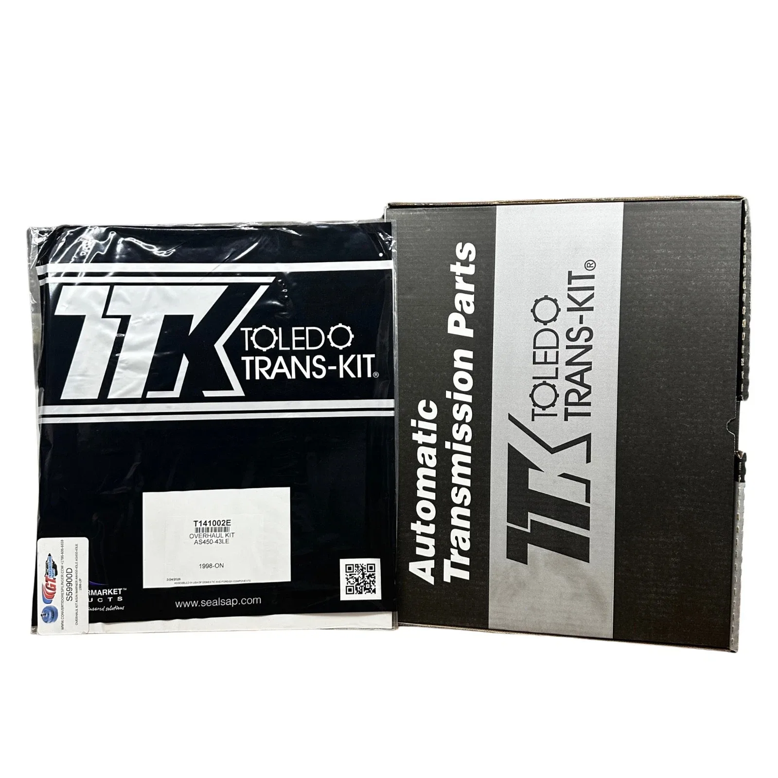 1998-Up AW450-43LE AS450-43L Overhaul Kit T141002E - Rings Seals Gaskets