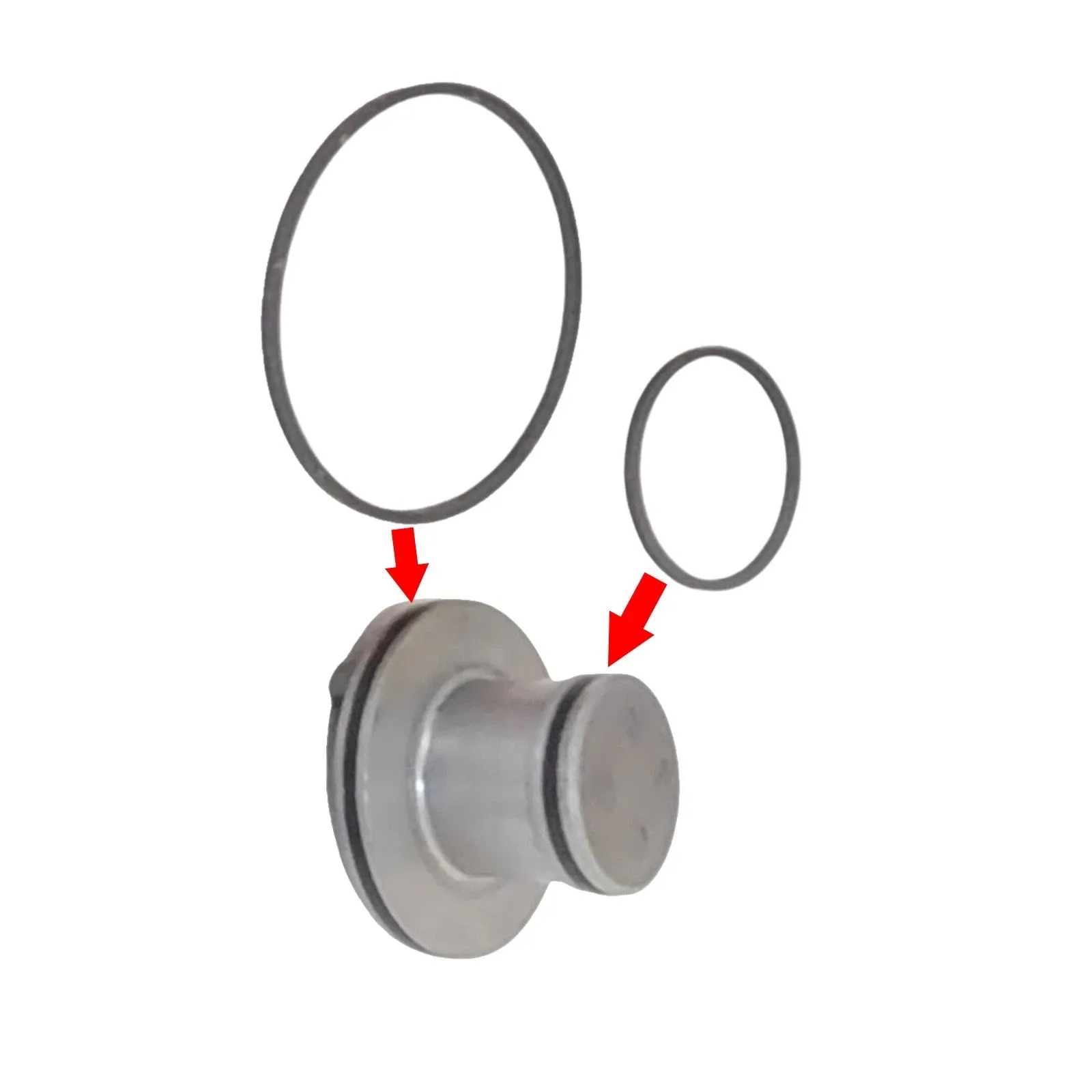 1974+ GM TH350/TH350C/TH250 Teflon 1-2 Accumulator Sealing Rings 35302T/35303T image 2