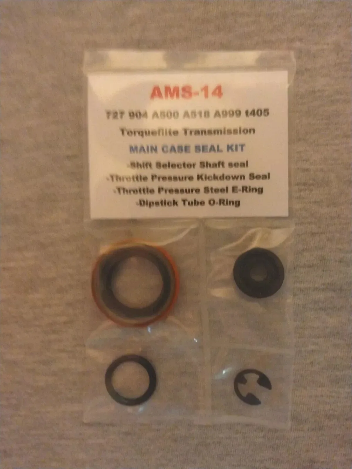Pioneer 762001 TF6/TF8 Shift Shaft & Throttle Seal Kit image 2
