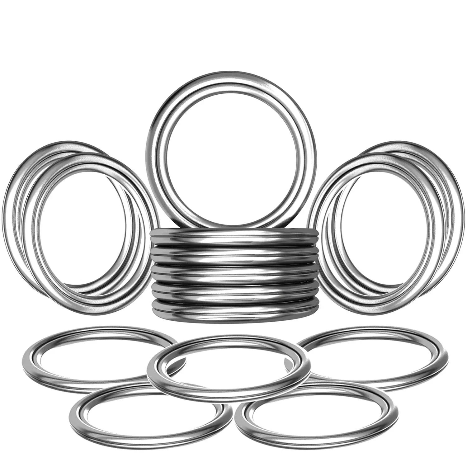 Subaru 16mm Transmission Drain Plug Gasket Kit — 15-Piece image 3