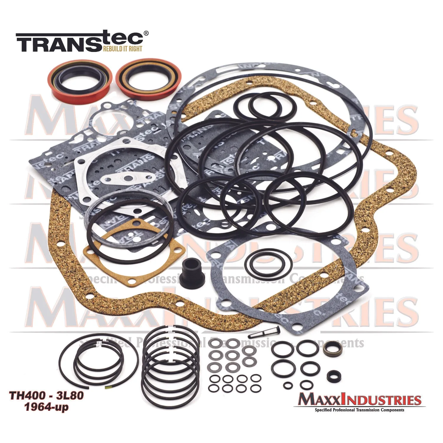 1965-98 Turbo 400 Rebuild Kit (Transtec 2277) image 2
