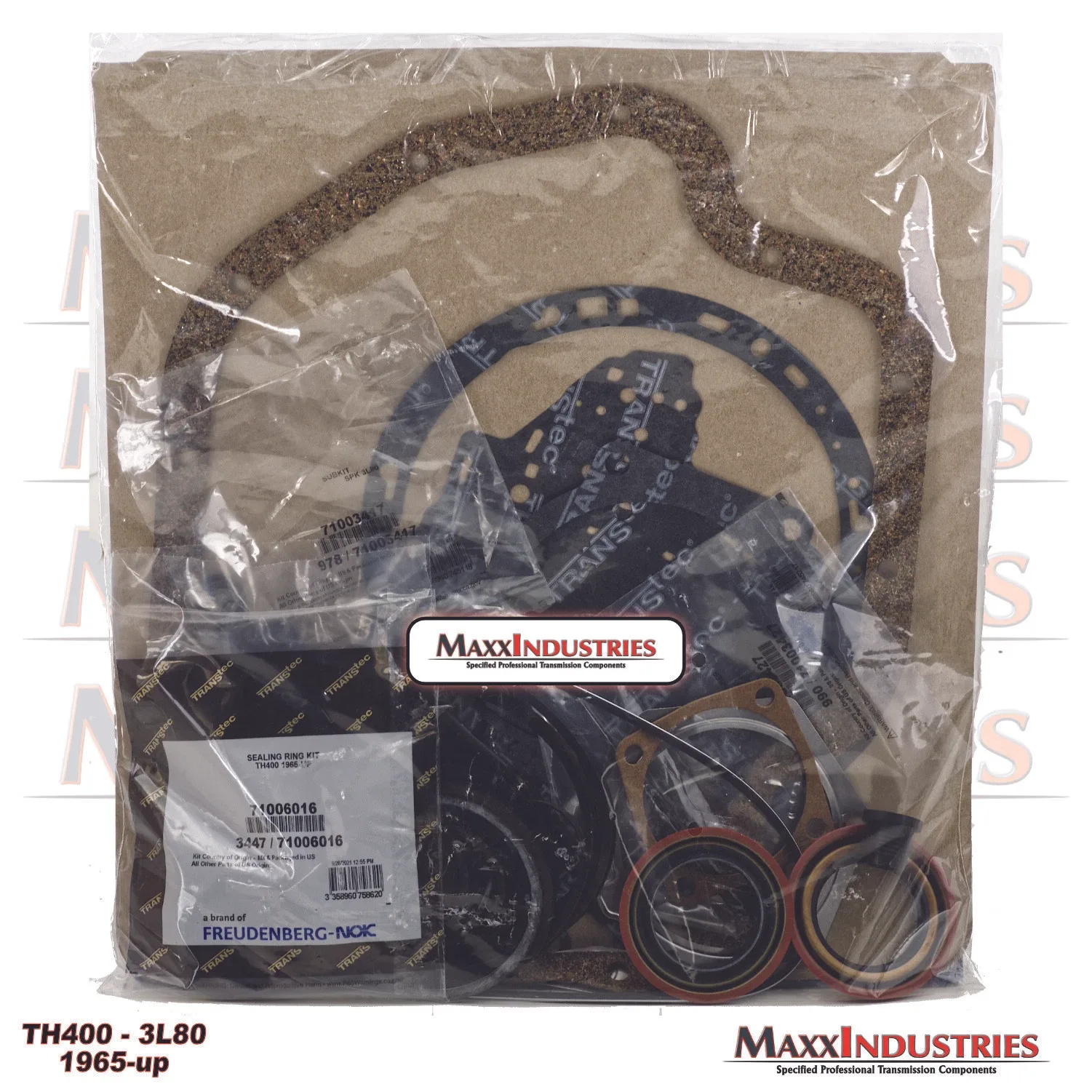 1965-98 Turbo 400 Rebuild Kit (Transtec 2277) image 3