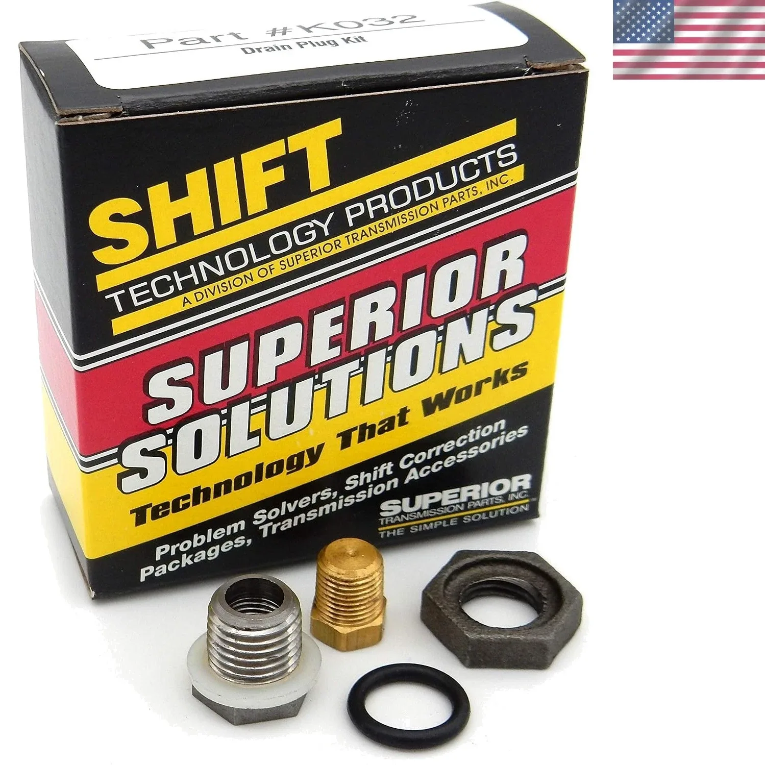 Universal Transmission Drain Plug (Unbranded) - Transmission Oil Pan Seal