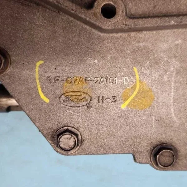 1970 Ford Fairlane C6 Transmission Valve Body Core 419 image 2
