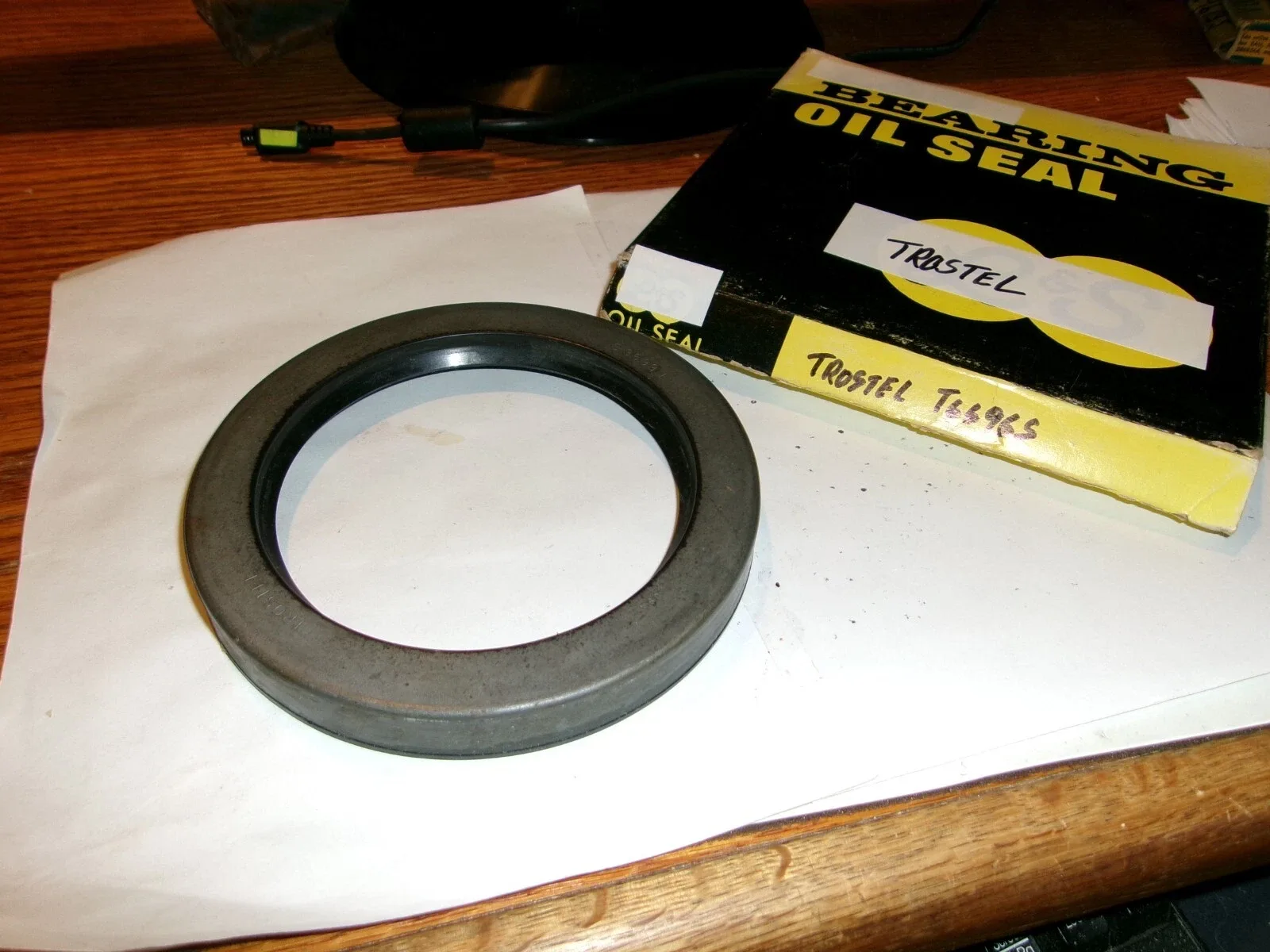 TROSTEL T6696S Oil Seal — 3.625" x 4.881" x 0.625" (Made in USA) image 2