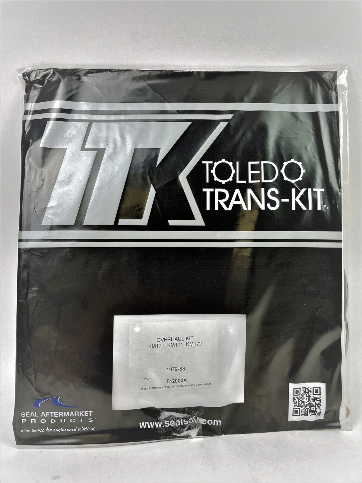 1979-1988 TTK T42002A KM170/KM171/KM172 3-Speed Gasket & Seal Rebuild Kit