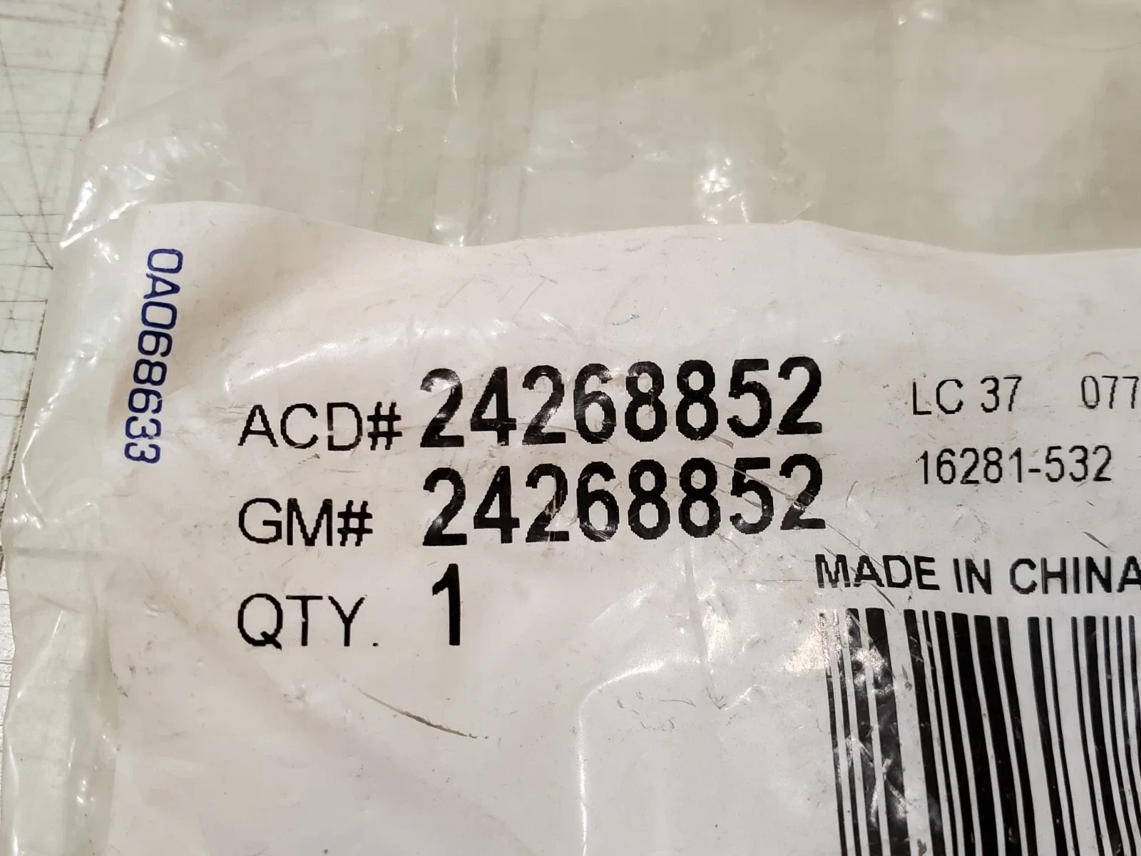 Genuine GM ACDelco Transmission Input Sun Gear Thrust Bearing 24268852 image 2