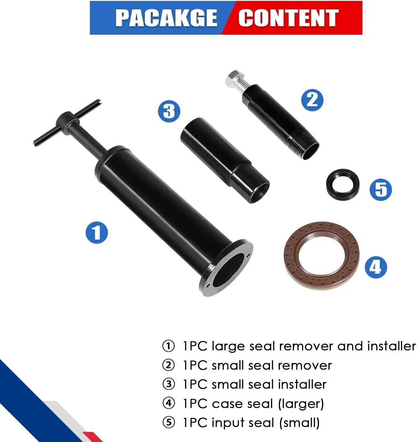 Ford DCT DPS6 Dual Clutch Transmission Input Seal Installer Tool Kit image 3