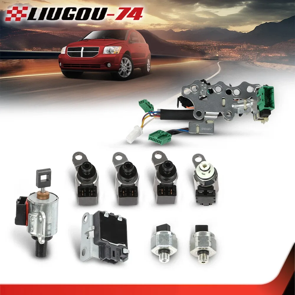 Fit For Nissan CVT Transmission Valve Body Solenoid Sensor Kit NEW image 2