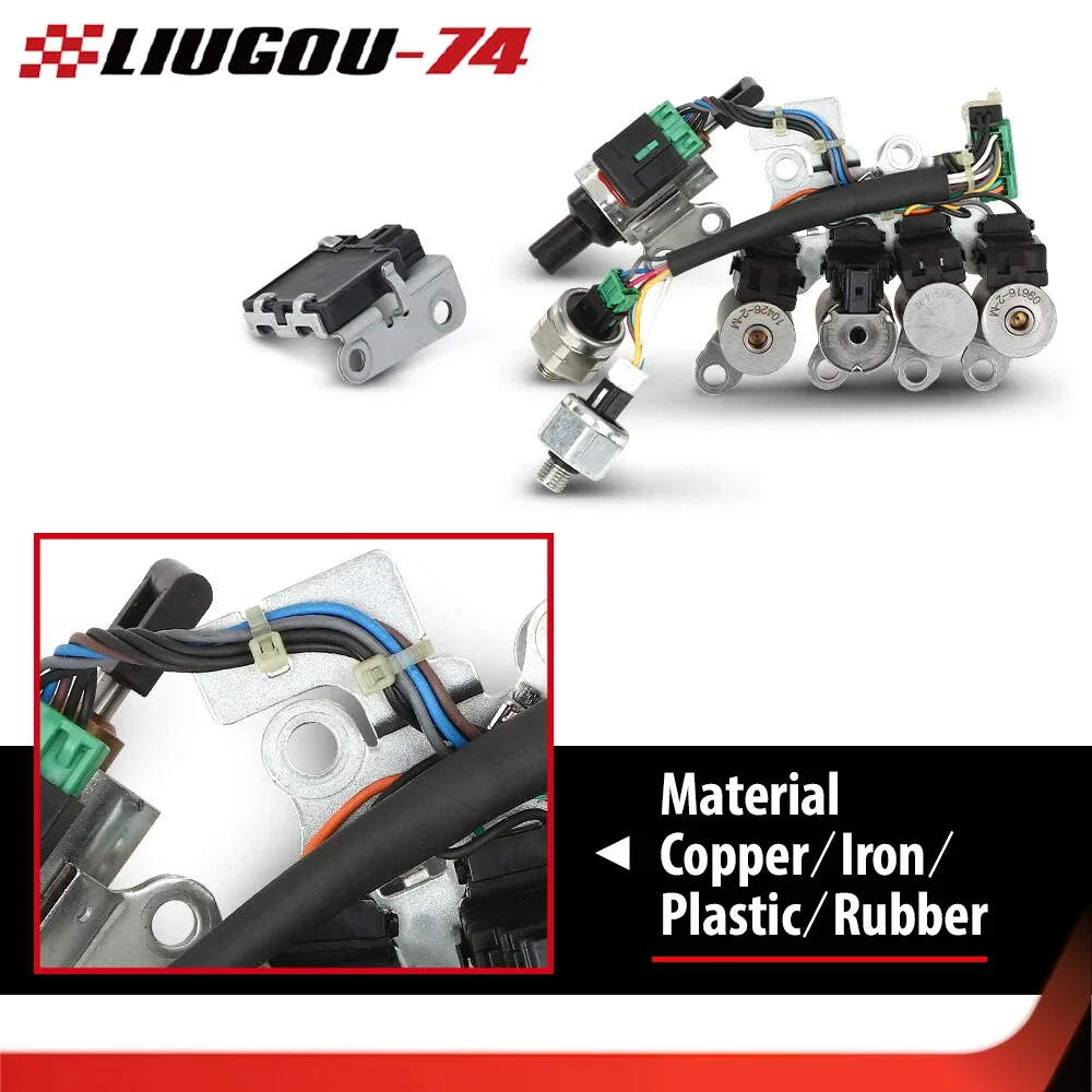 Fit For Nissan CVT Transmission Valve Body Solenoid Sensor Kit NEW image 4