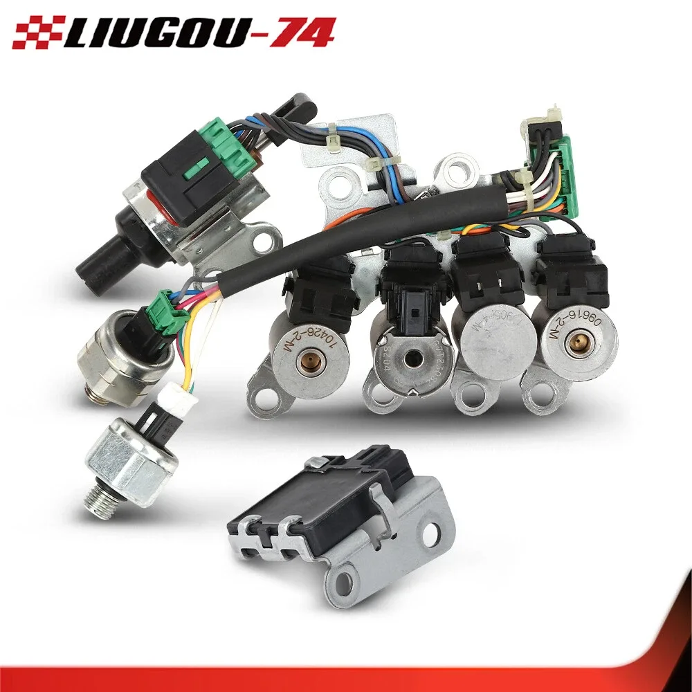 Fit For Nissan CVT Transmission Valve Body Solenoid Sensor Kit NEW