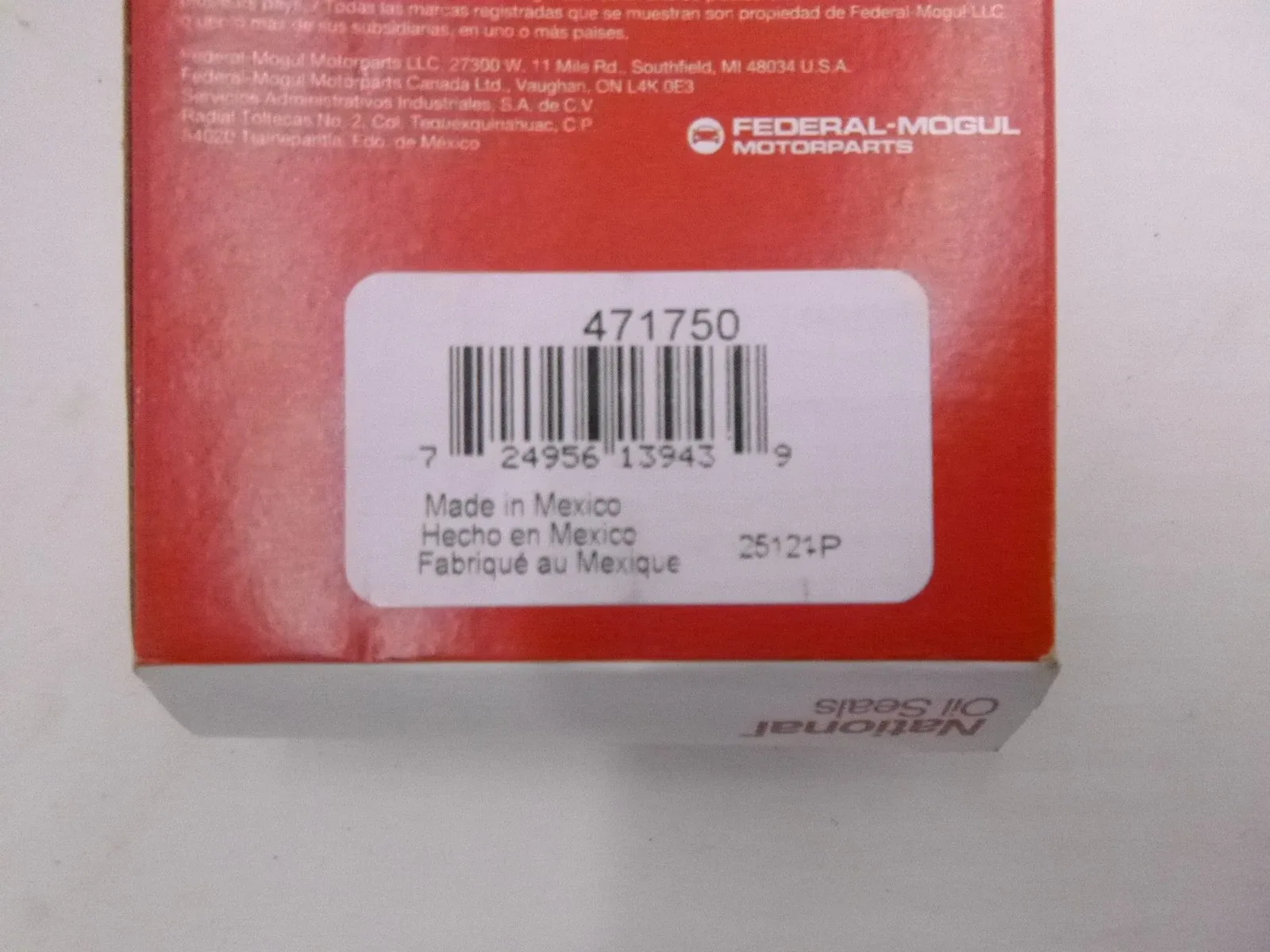 National 471750 Oil Seal 5-Pack image 3