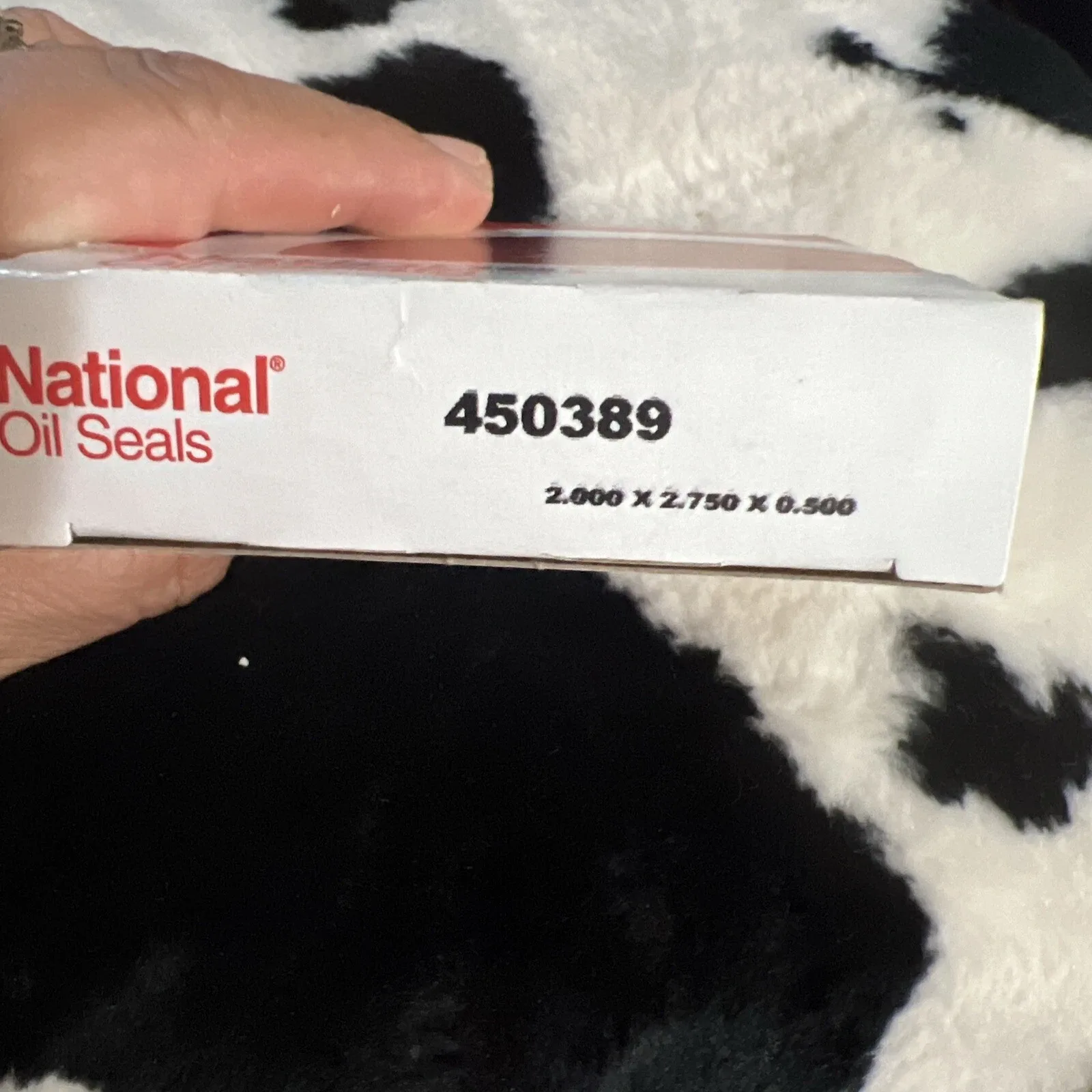 National Bearings Multi Purpose Oil Seal 450389 image 2