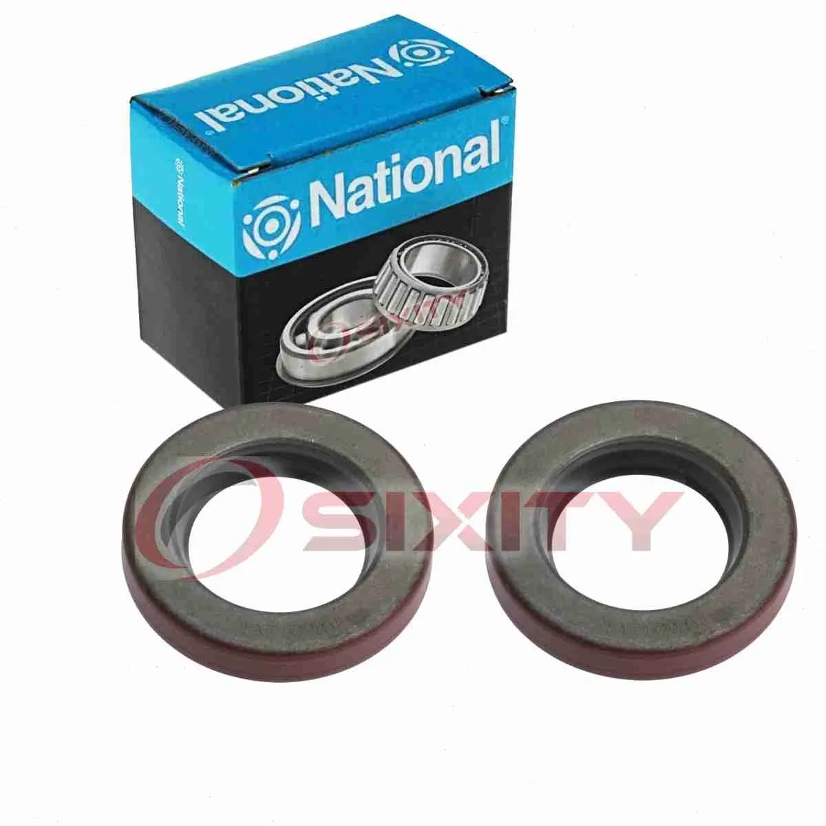 2 pc National Rear Wheel Seals for 1953-1955 Ford F Series Driveline Axles ax