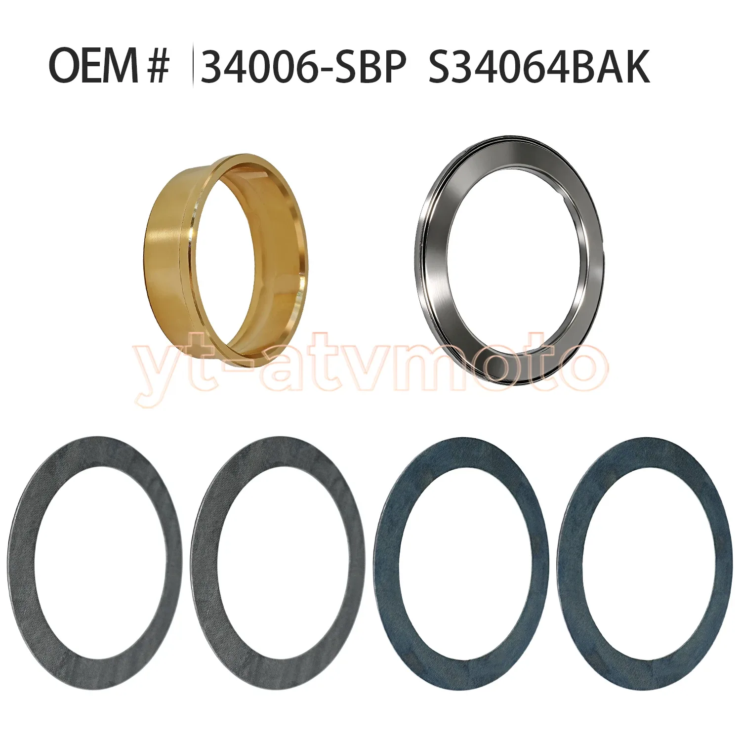 Heavy Duty Case Bushing Upgrade Kit for 400 / 4L80-E / 4L85-E – 34006-SBP image 3