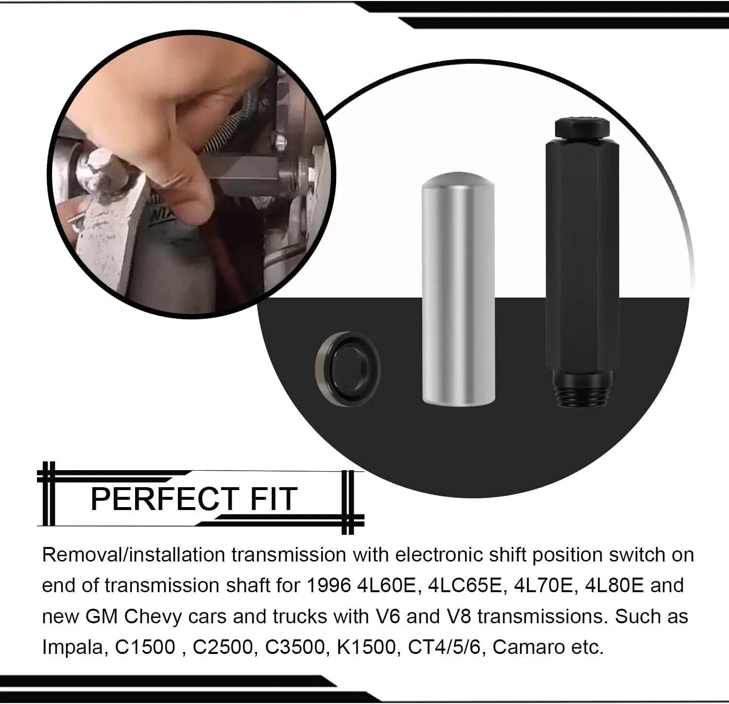 1996+ GM/Chevy Transmission Shifter Seal Remover & Installer Set DXQP-1144 image 2