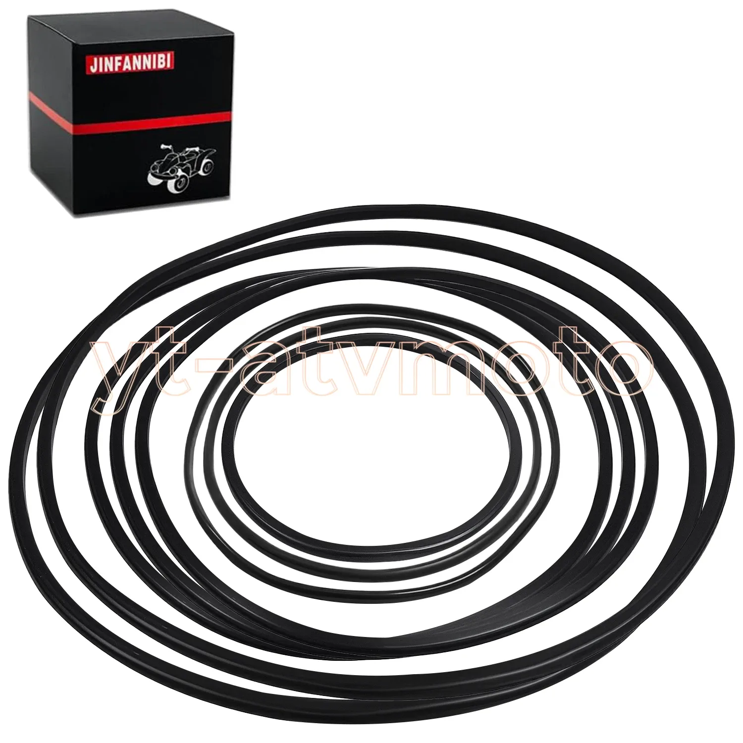 For 6L80 6L90 Transmission Rebuild Seals 06-Up 1-2-3-4 3-5-Reverse Clutch O-Ring image 3