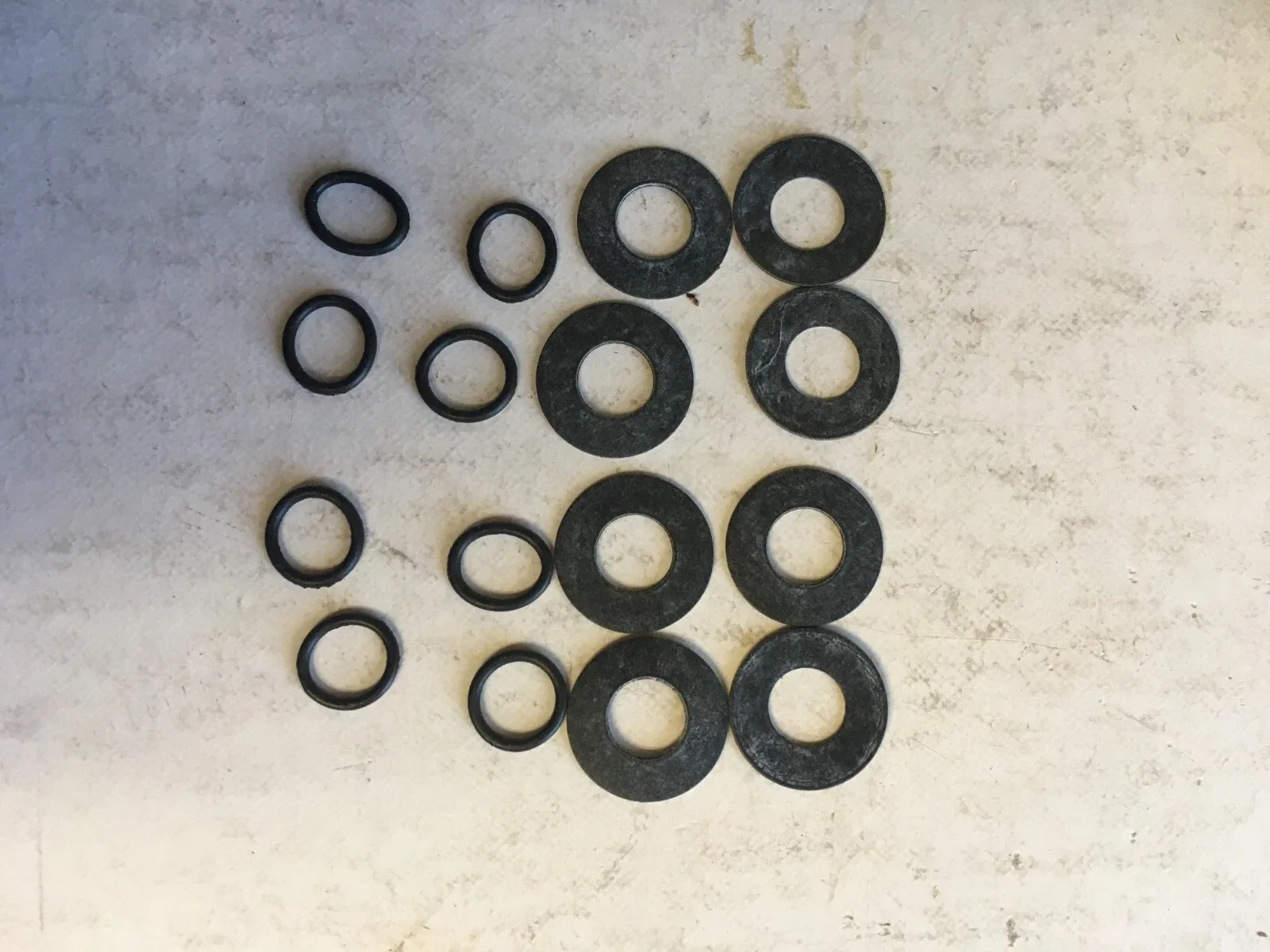 Aluminum Powerglide Front Pump Kit 1962-73 with Bushing, gasket, seals & o'rings image 4