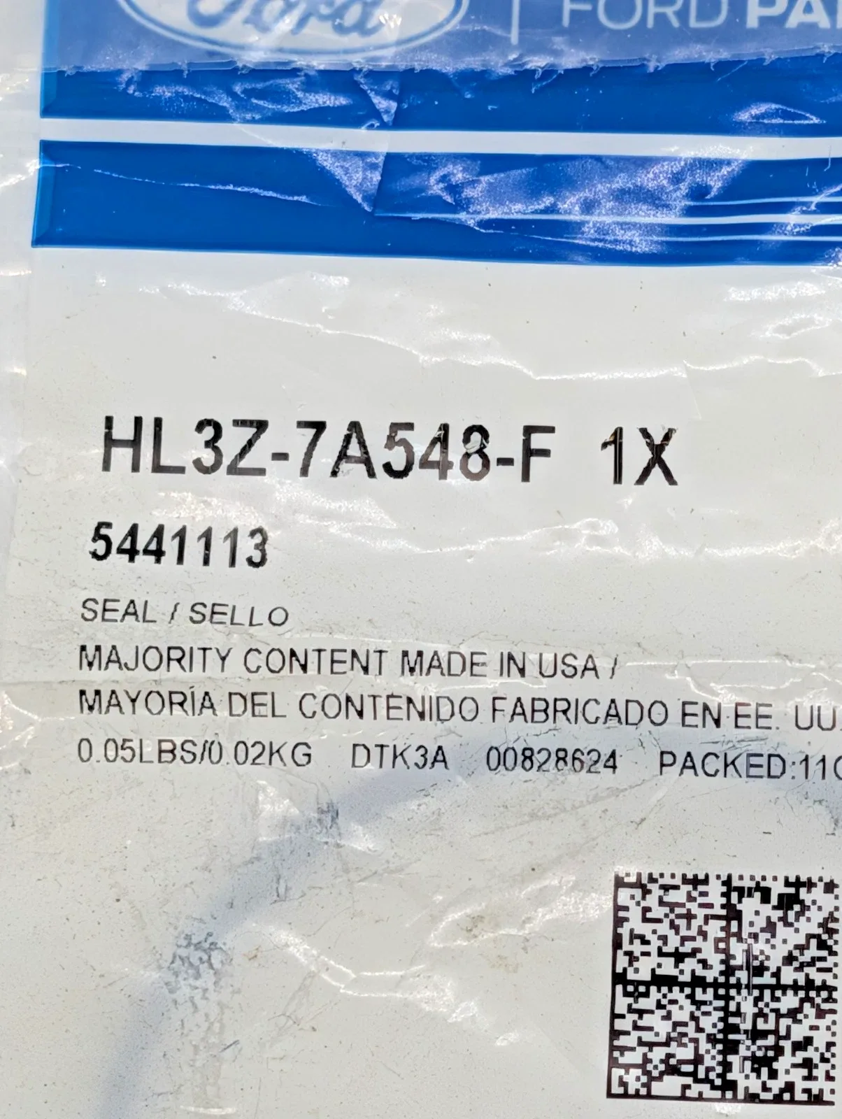 Genuine Ford HL3Z-7A548-F Direct Clutch Seal for Automatic Transmission image 2
