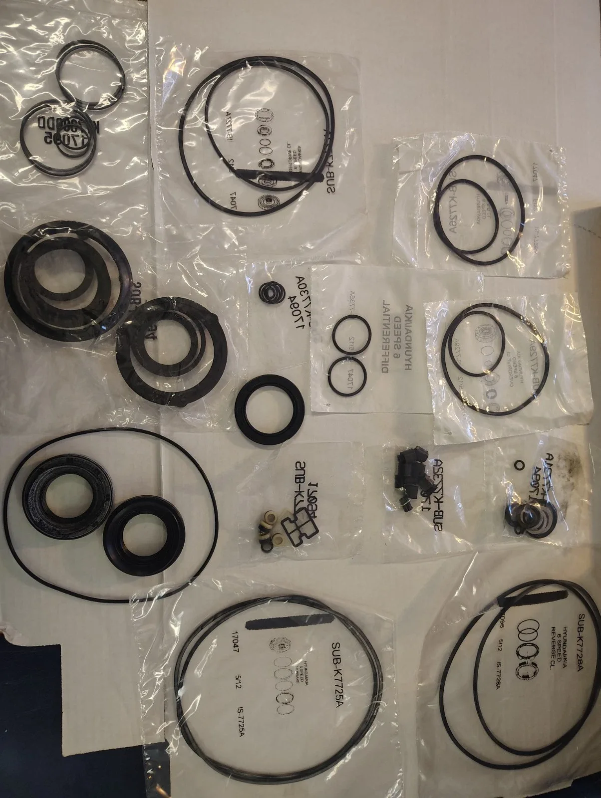 Hyundai A6MF1 Overhaul Kit Gaskets & Seals K77900DDX / K77900MMX image 3