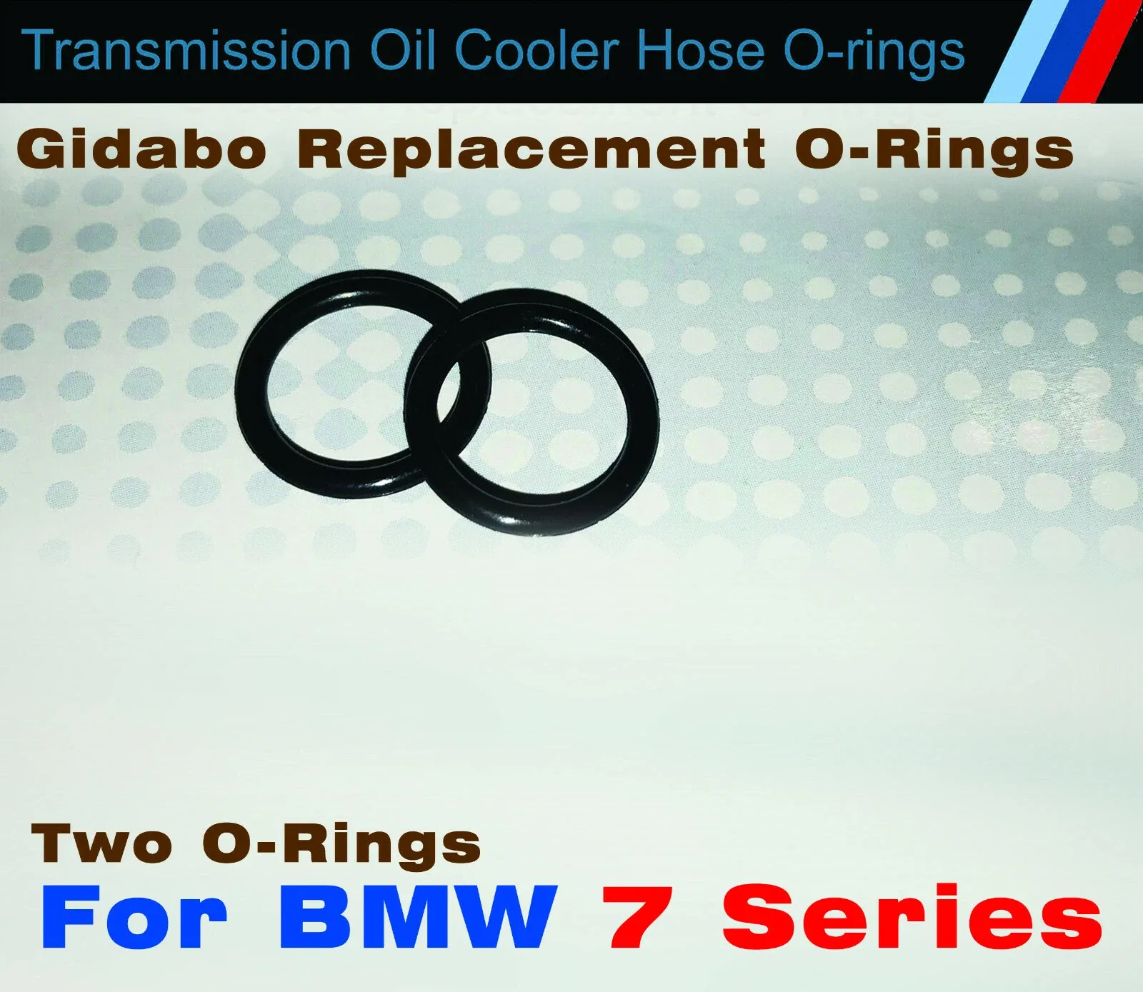BMW E38 E65 E66 F01 F02 Transmission Oil Cooler Outlet O-Ring 17211712354