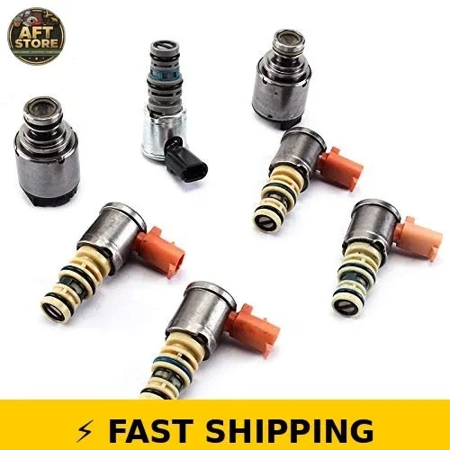 WOWAUTO Shift Solenoid Kit 7pcs for GM Duramax 1999-2005