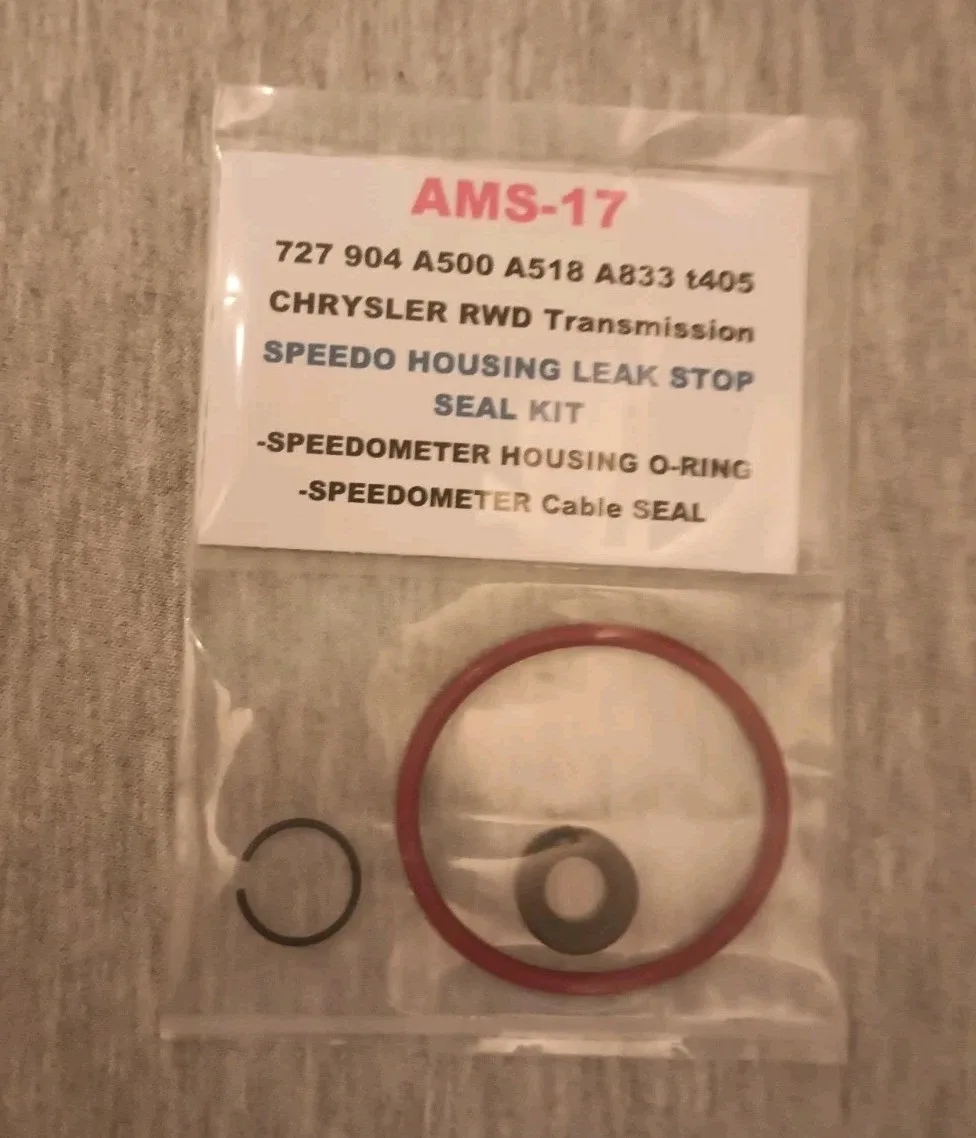 Speedometer Housing Seal Kit for 727 / TF8 / 904 / TF6 Transmissions - AMS 17 (TO-13) image 3