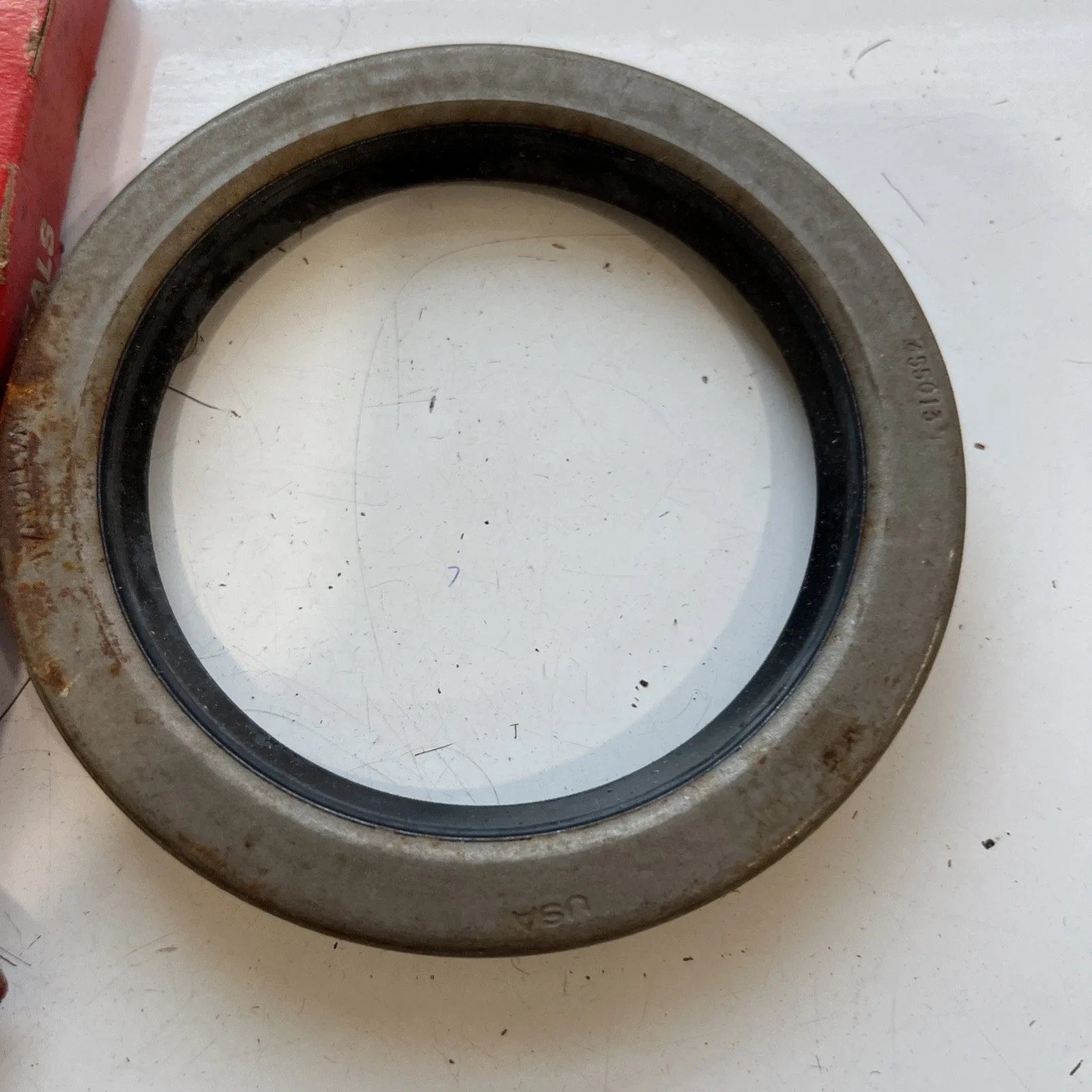 National Bearings 455013 Multi-Purpose / Oil Seal (Nitrile) image 2