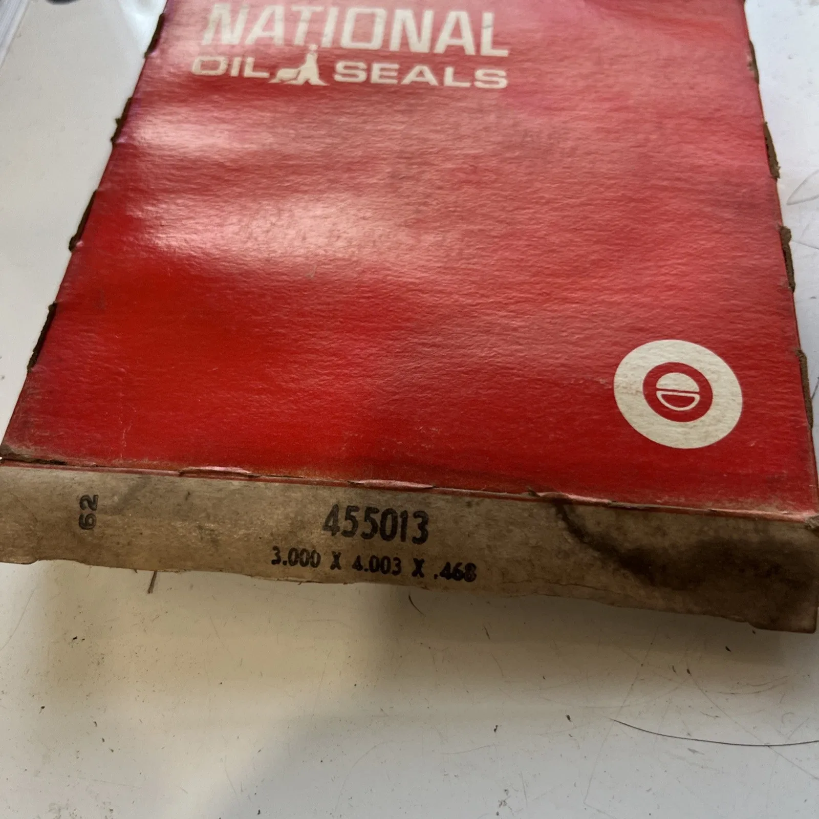 National Bearings 455013 Multi-Purpose / Oil Seal (Nitrile) image 3