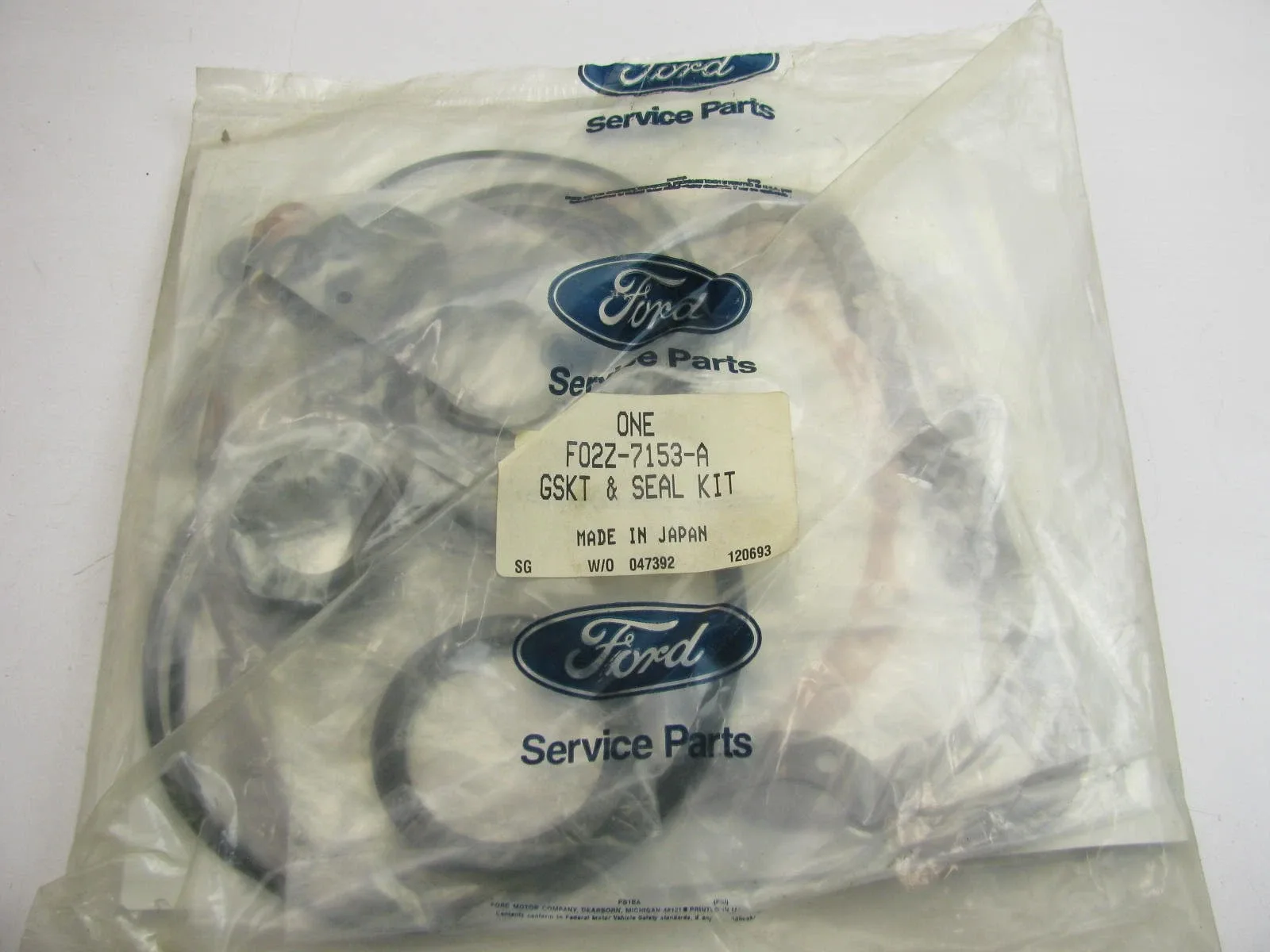 1990 Ford Probe 4EAT Transmission Gasket Seal Kit F02Z-7153-A