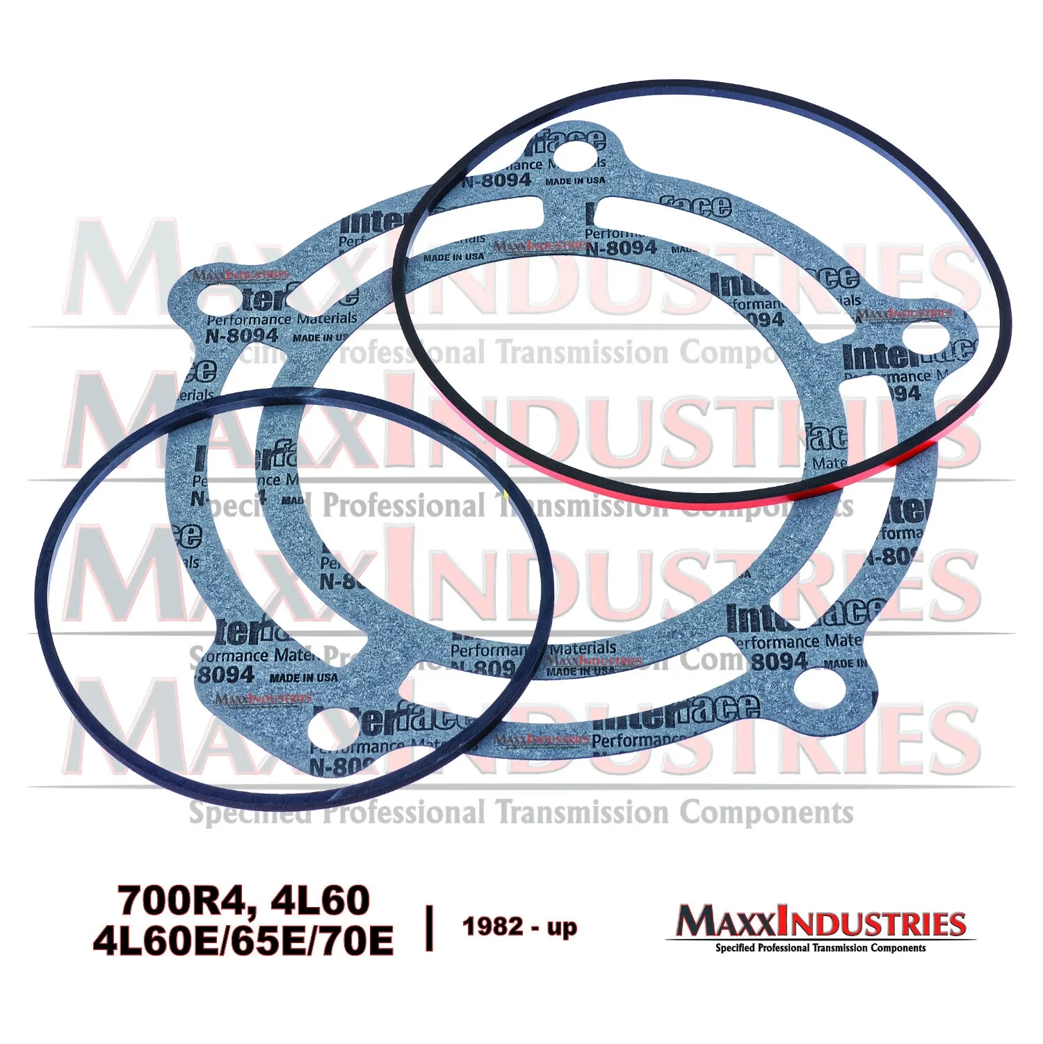 1982‑On 7004R / 4L60E Transfer Case Adapter Gasket & O‑Ring — 44348 image 2