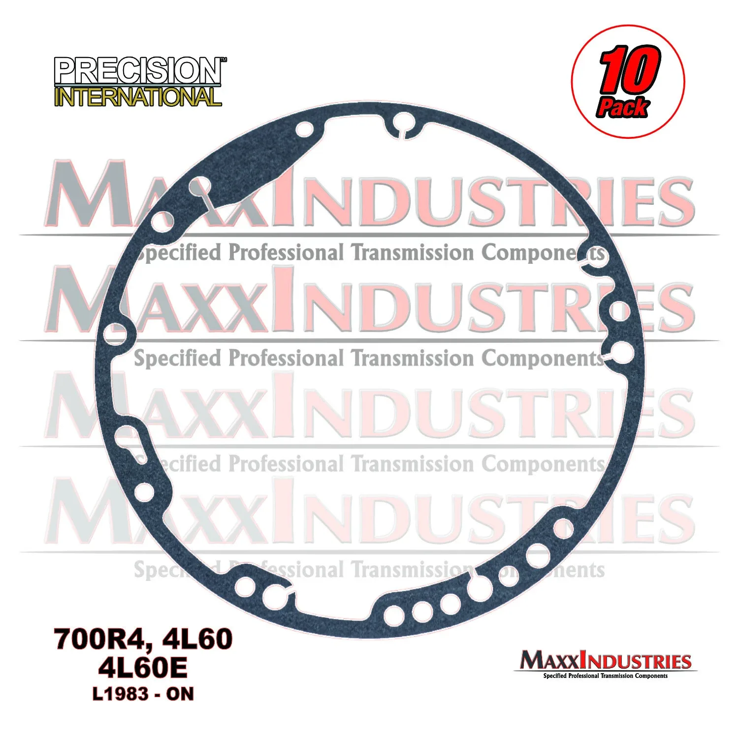1983-on 700R4 / 700 / 4L60E / 4L65E Transmission Pump Gasket 10-Pack — 33702A