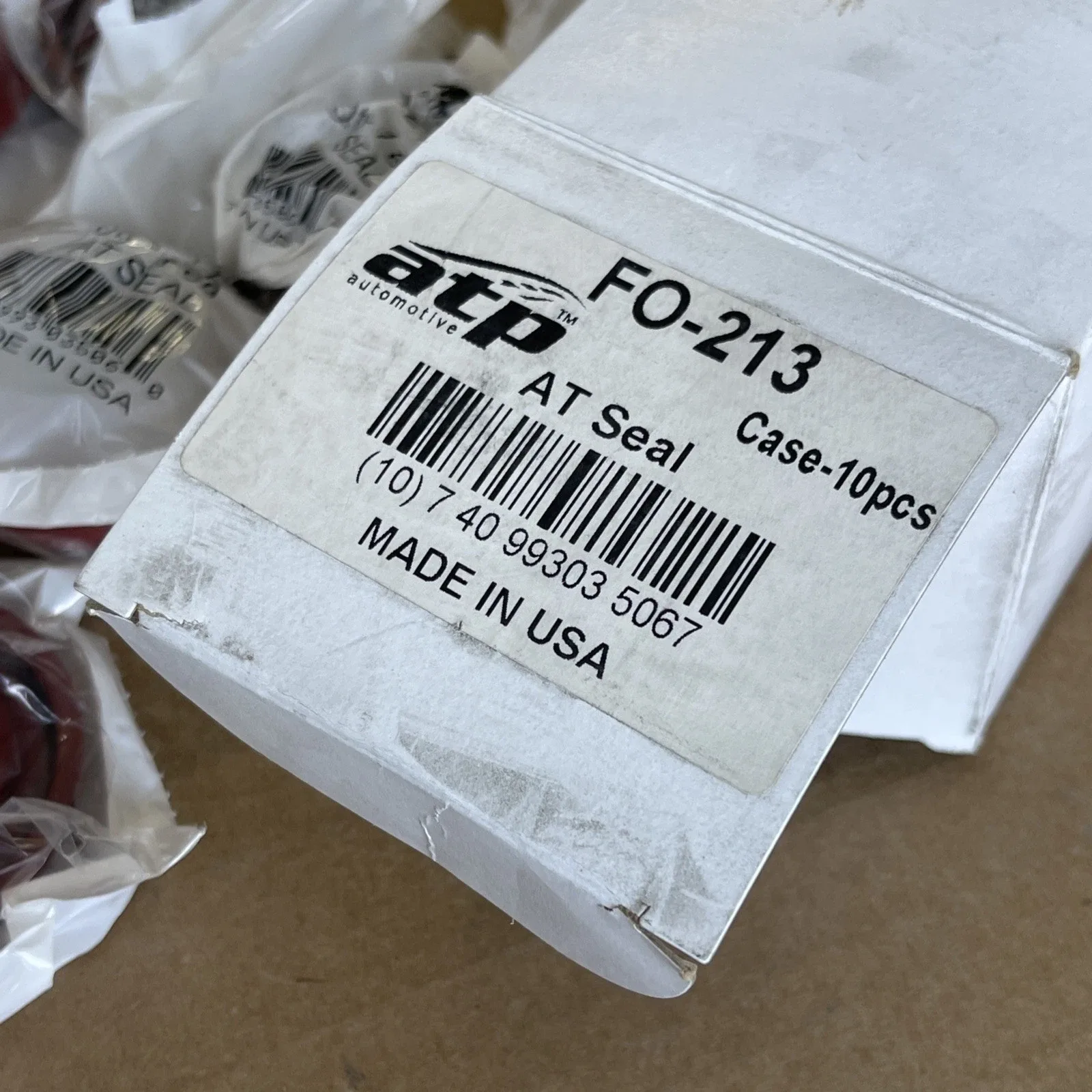 ATP FO-213 Automatic Transmission Extension Housing Seal - Case of 10 image 2