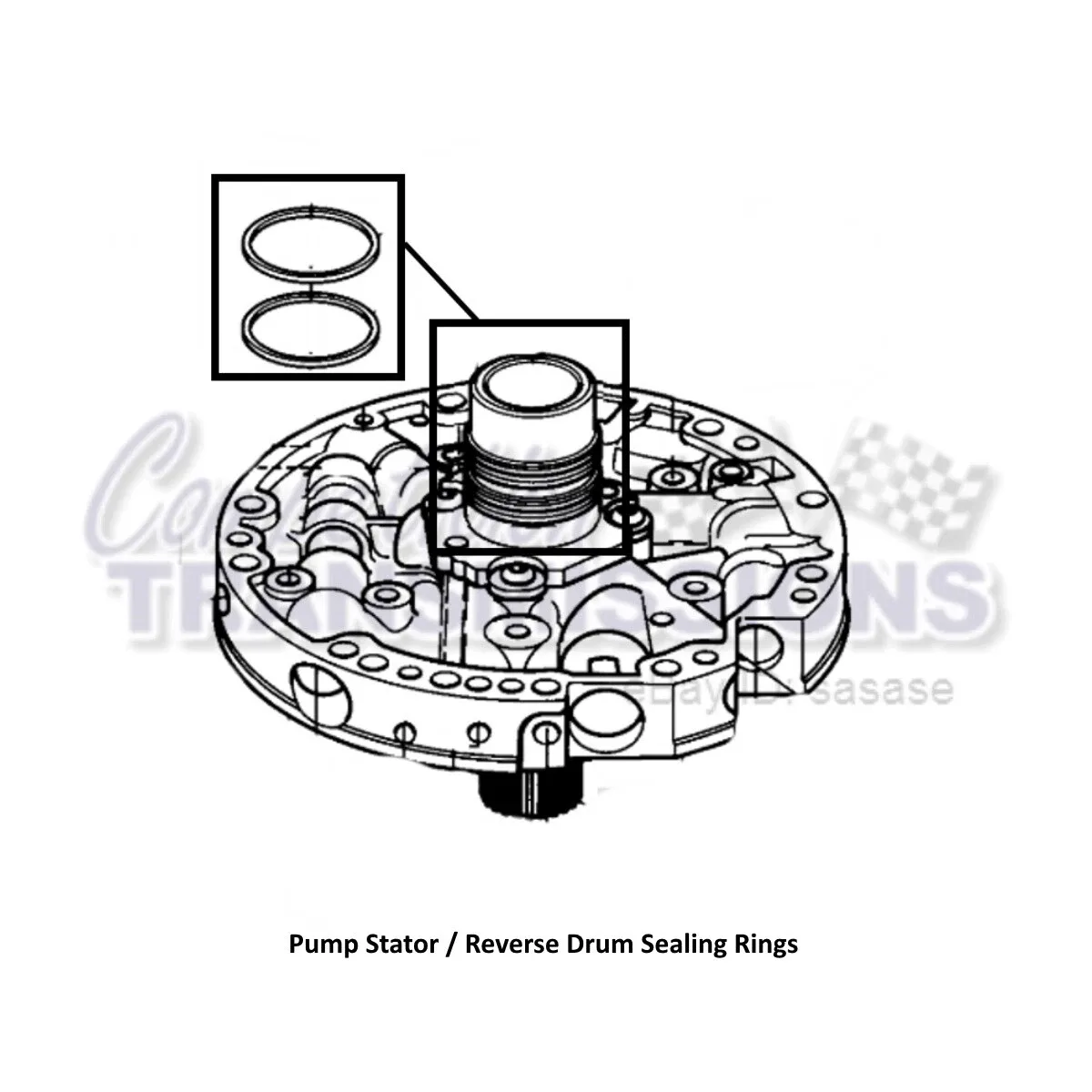 700R4 / 4L60E / 4L65E / 4L70E Input Shaft & Pump Ring Kit — MPN 700R4 Input Shaft & Pump Ring Kit image 4