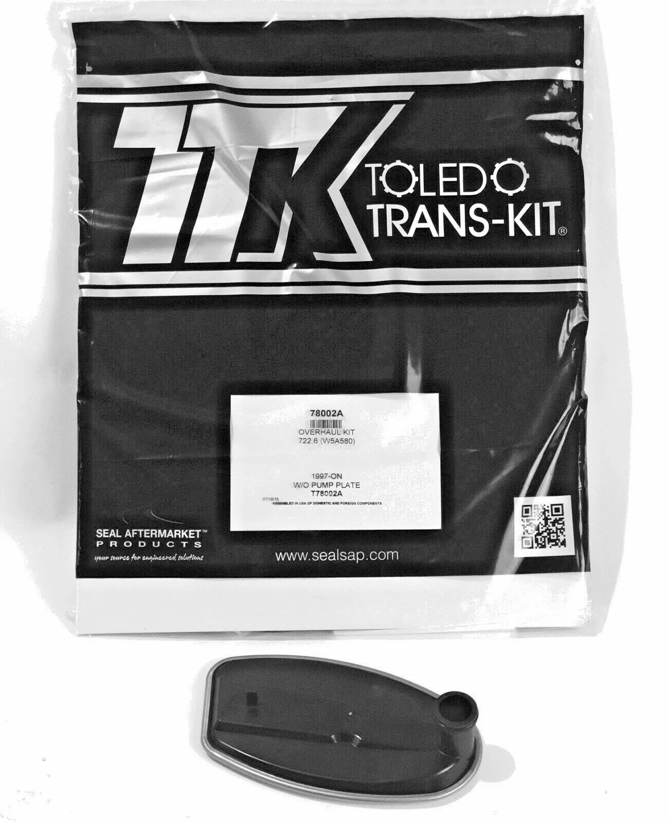 722.6 (NAG1) Transmission Gasket & Seal Overhaul Rebuild Kit w/ Filter - T78002A 68712G