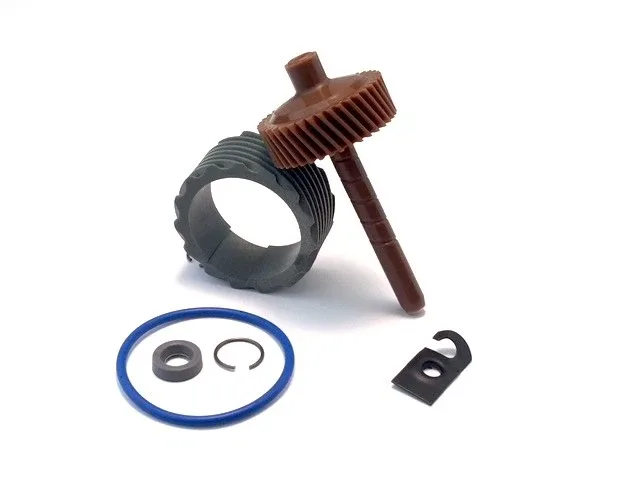 TH400 Transmission 15 & 39 Tooth Speedometer Gears W/ Clip O-Ring Seal & Gasket image 4