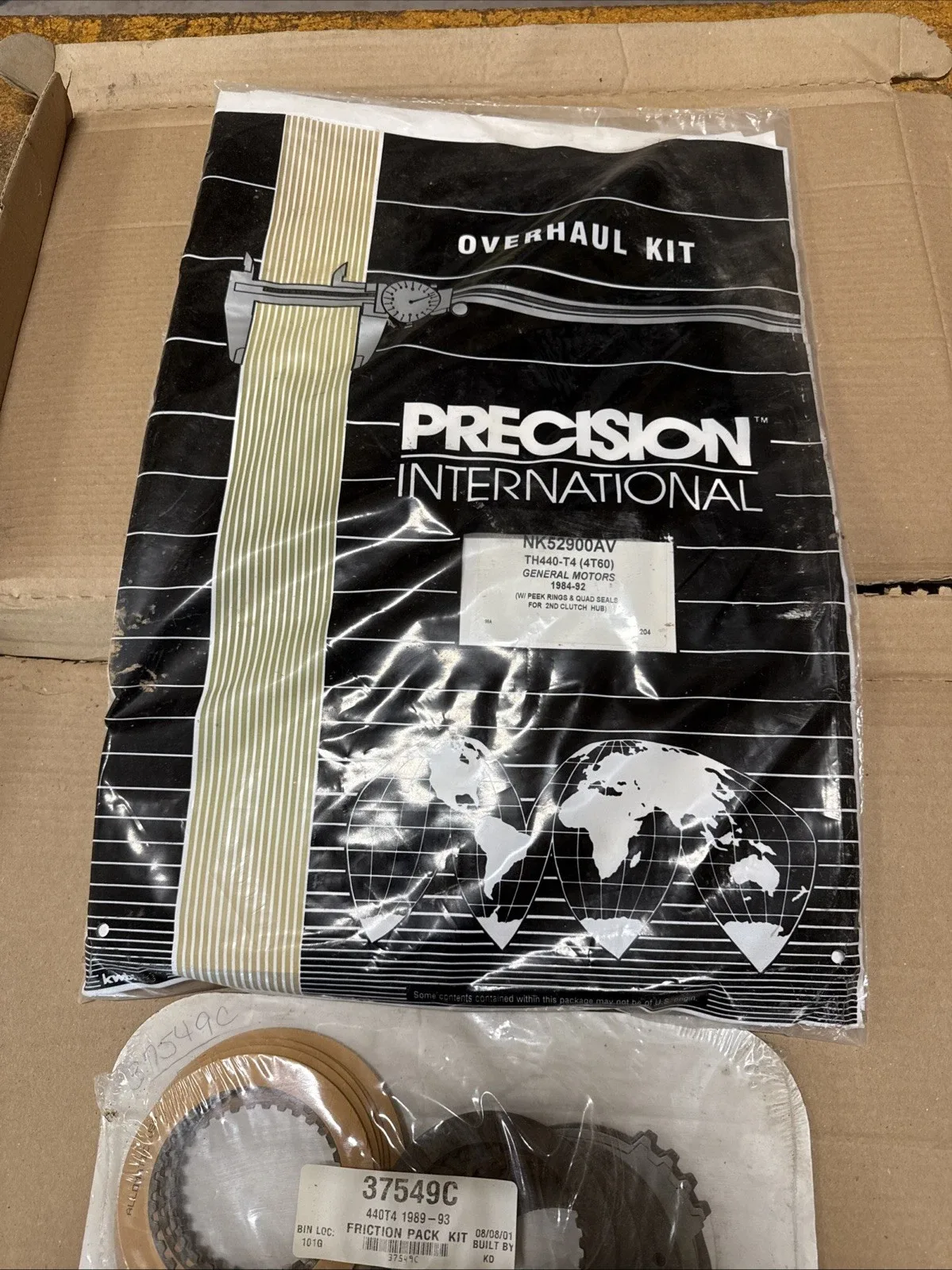 1989-1993 GM 4T60 / TH440-T4 Master Rebuild Kit - Precision 37004 image 4