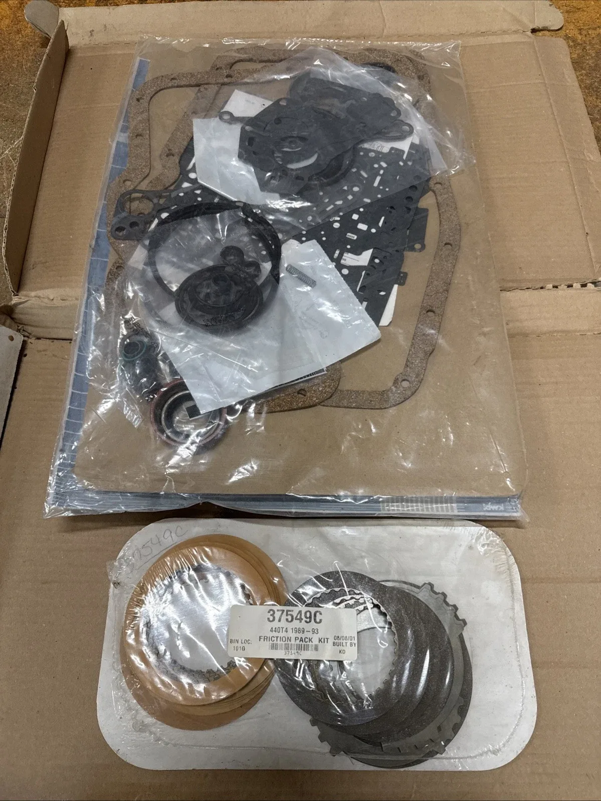 1989-1993 GM 4T60 / TH440-T4 Master Rebuild Kit - Precision 37004