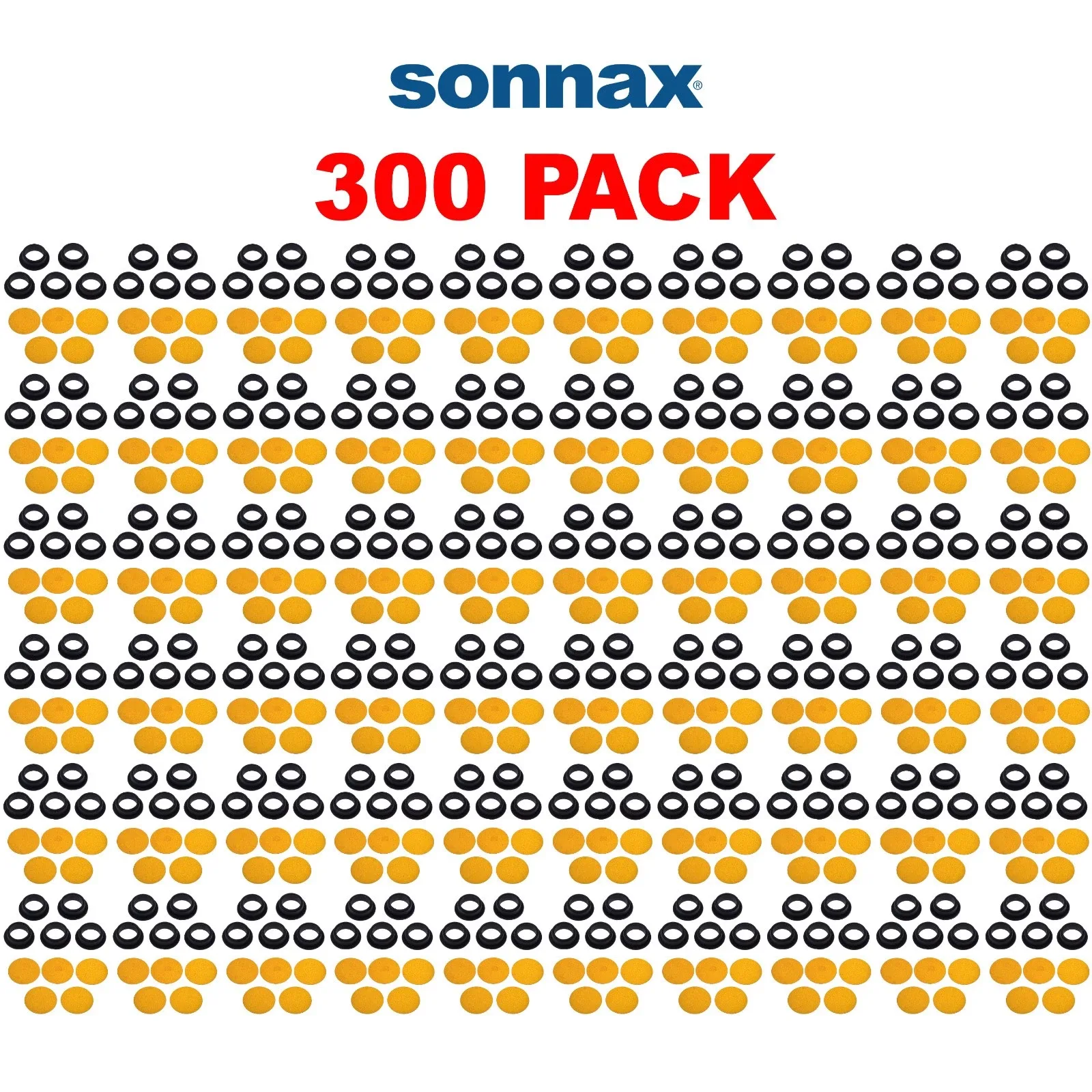 Sonnax 124740-30BLK Pressure Switch Disc Refills for 6L80/6L90/6T70 (300ea)