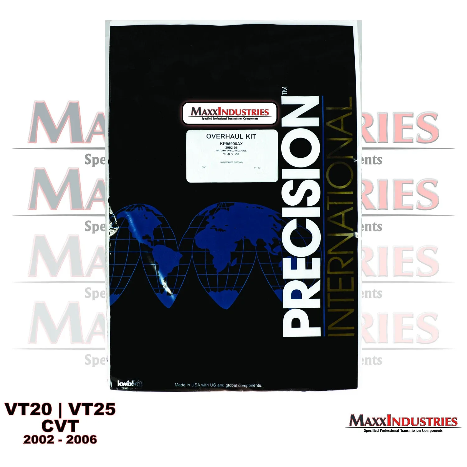 VT25-E CVT Transmission Rebuild Kit for GM Saturn Vue - KP95900A image 4