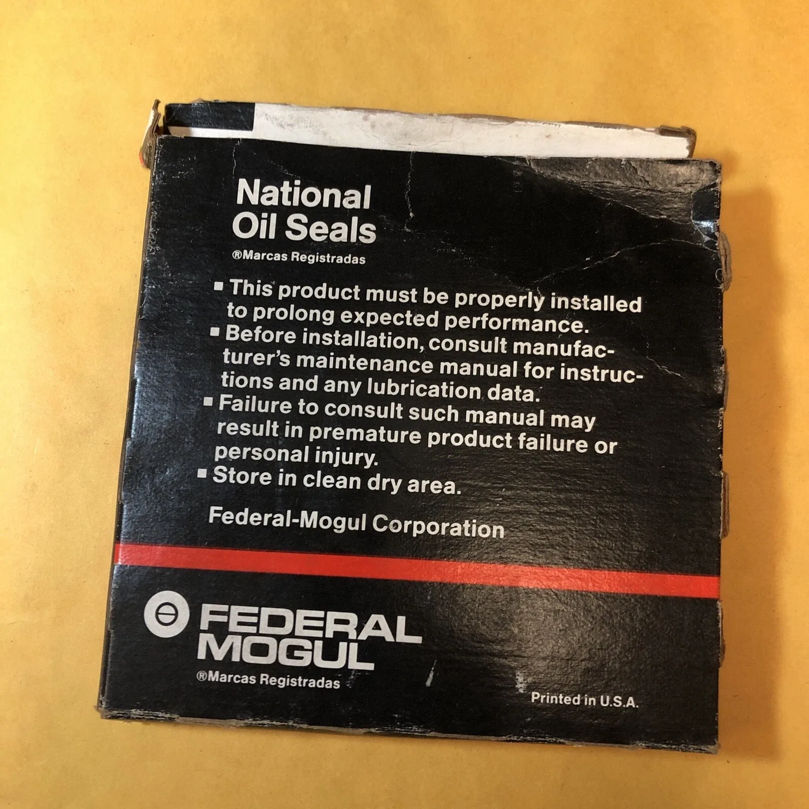 National Bearings 416706 Multi-Purpose Seal (Nitrile) image 3