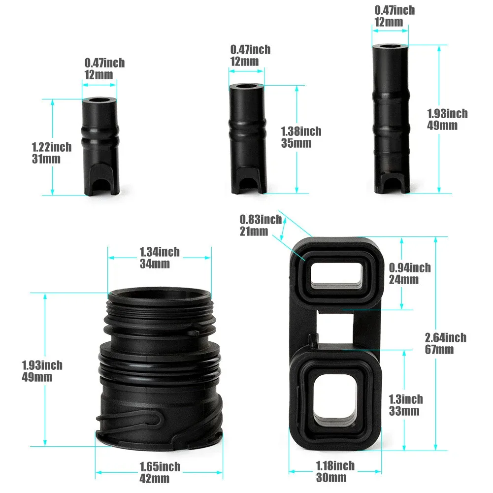 Transmission Sleeve Seal Repair Kit for 6HP26/6HP28/6HP32 – MPN 24107536339/24107536340/24107536341 image 2