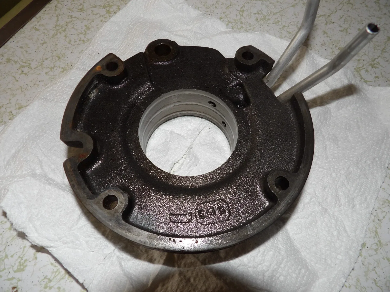 1969 Ford Torino Mustang C6 Automatic Rear Bearing Carrier Tubes image 4