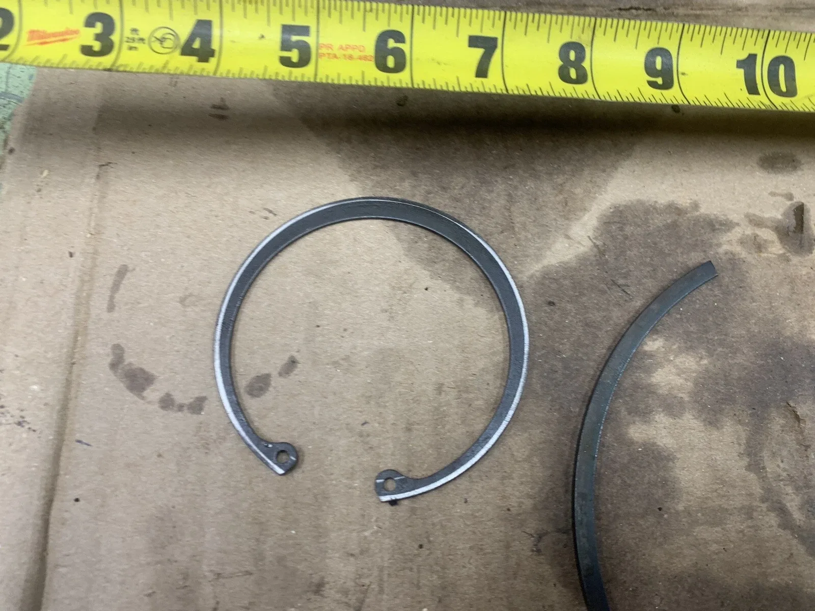 1994-1995 Mitsubishi Galant Automatic Transmission Retainer and Snap Rings image 4
