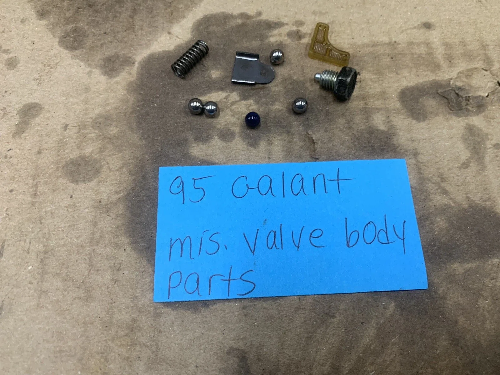 1994-1995 Mitsubishi Galant Automatic Transaxle Valve Body Bearing (Factory/OEM)